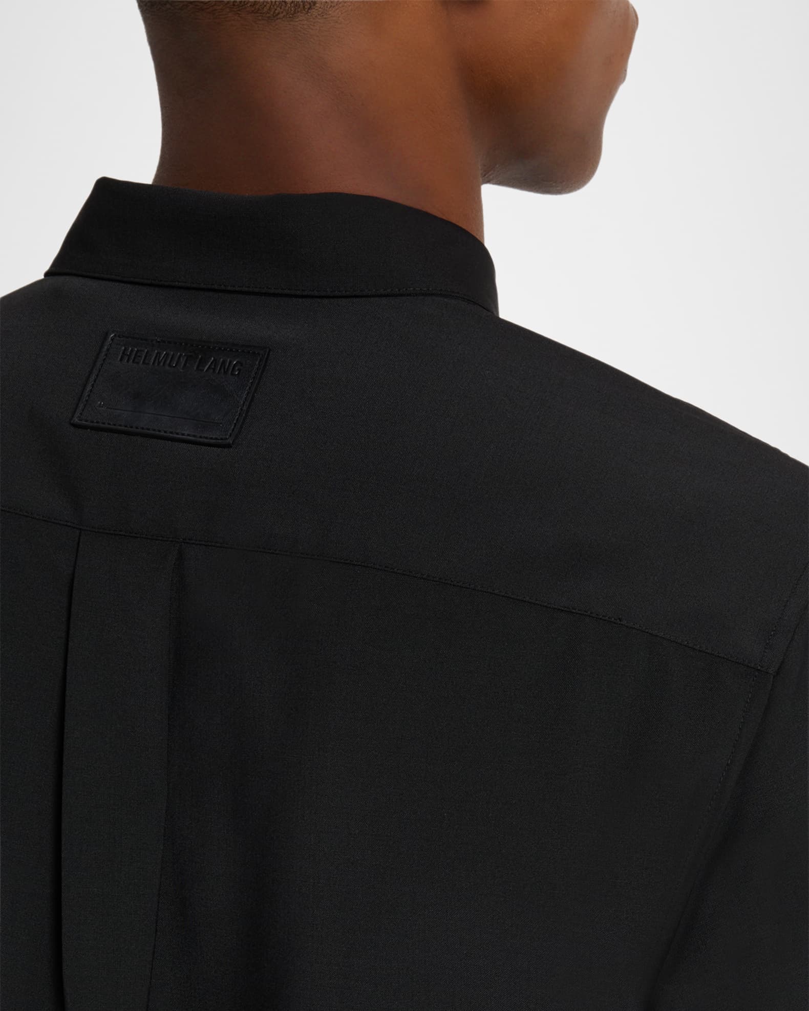 トップス Helmut Lang Original Button-Down Shirt Helmut Lang Men's Back-Label Point Collar Button-Down Shirt