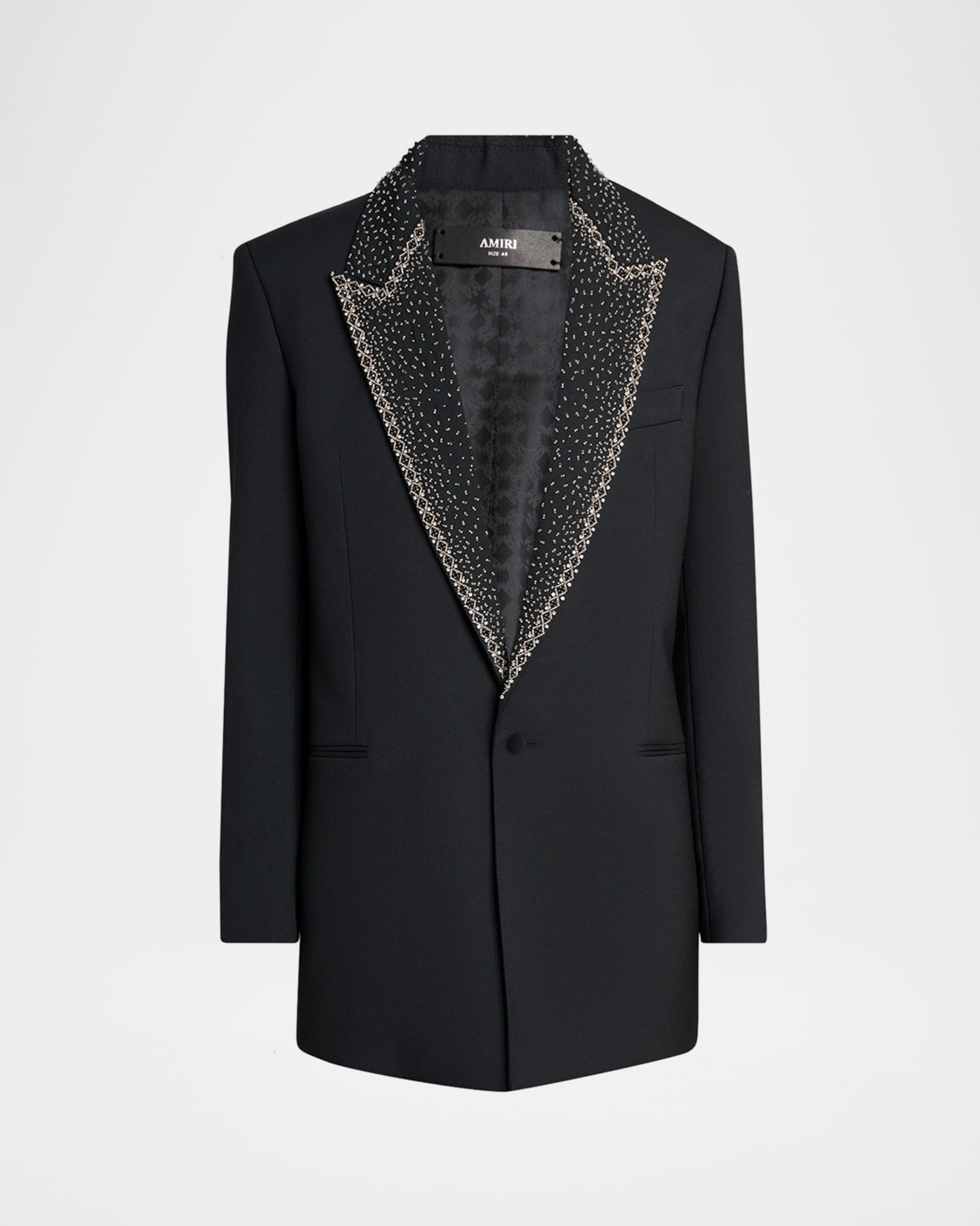 Amiri Men's Sequin Peak Lapel Oversized Blazer | Neiman Marcus