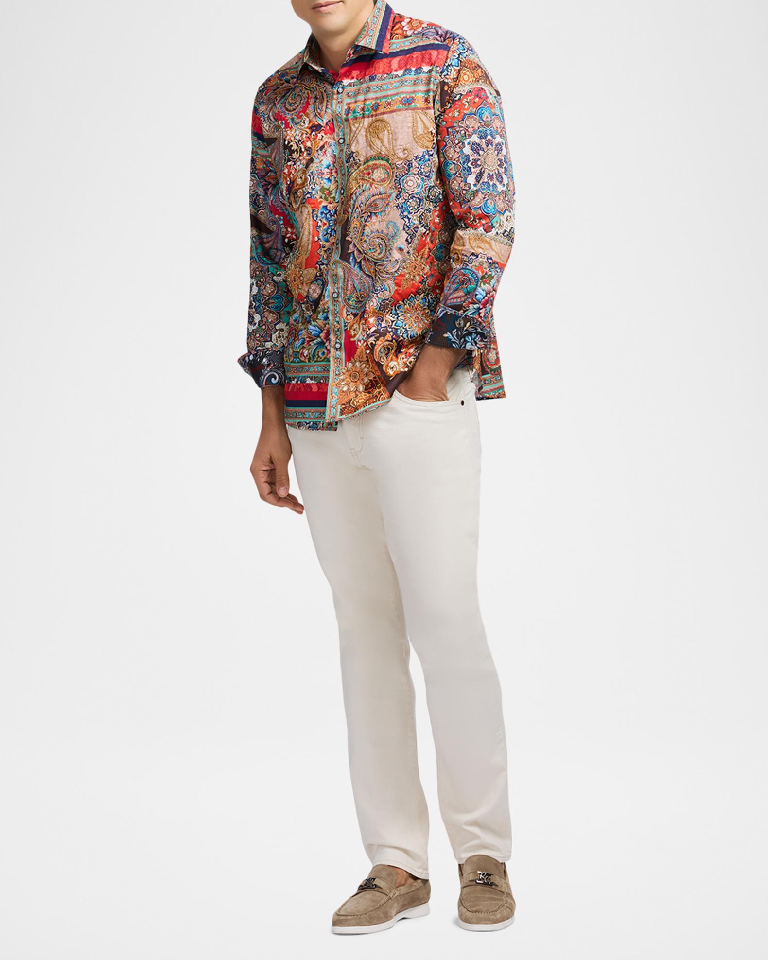 Camicia in raso con bottone gioiello Donna, Nero | Milano