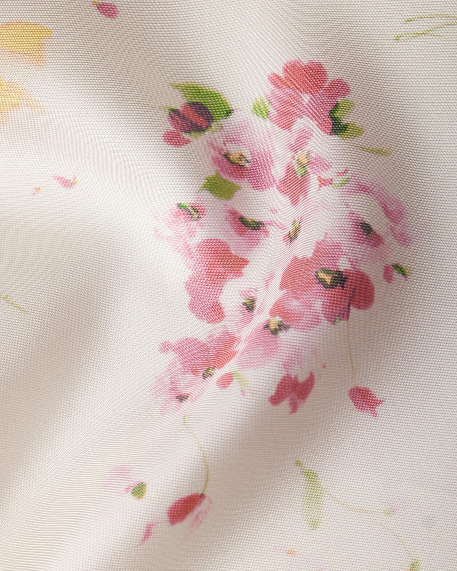 Prada Floral Silk Twill Scarf | Neiman Marcus