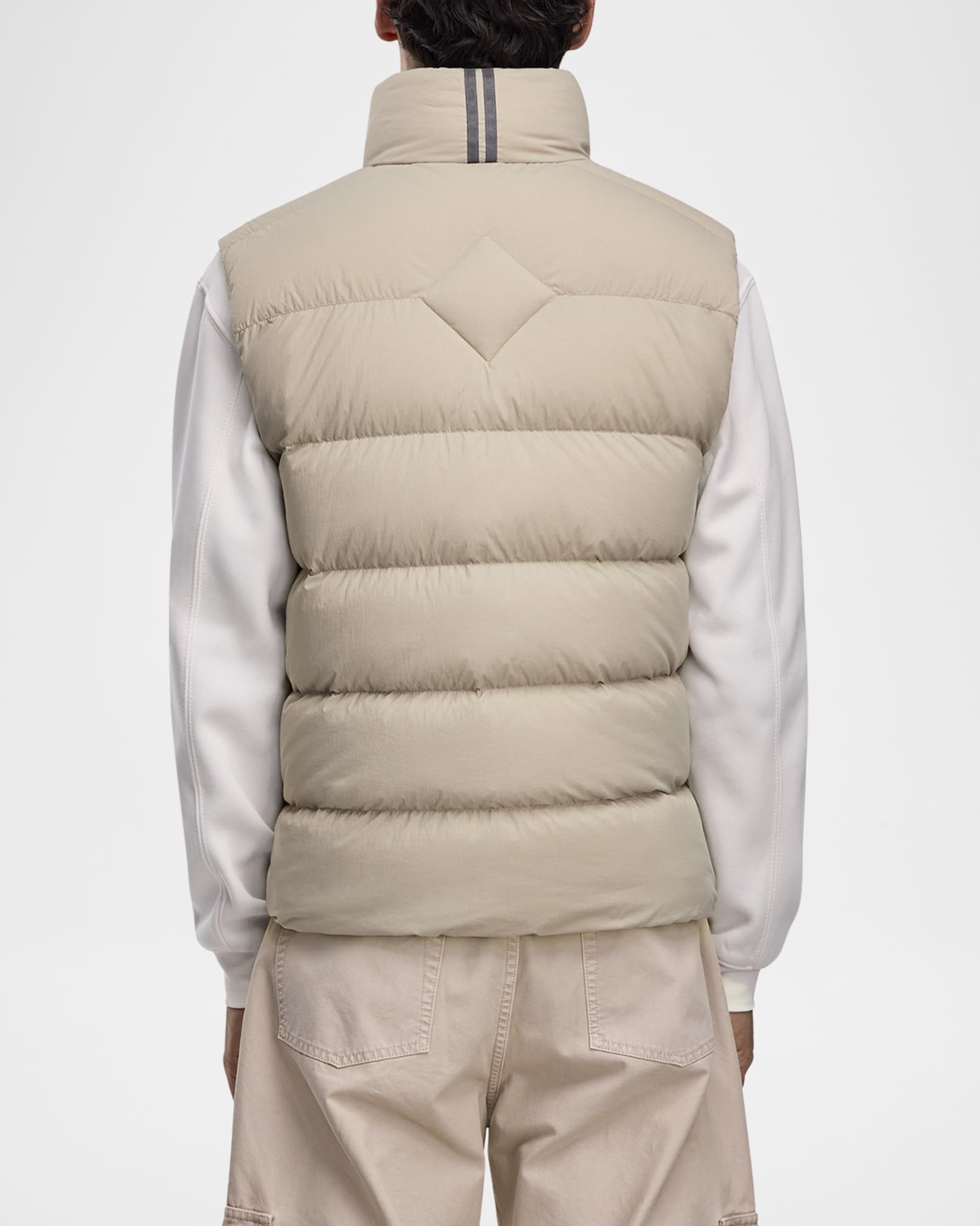 Canada Goose Men's Crofton Packable Nylon Down Vest | Neiman Marcus