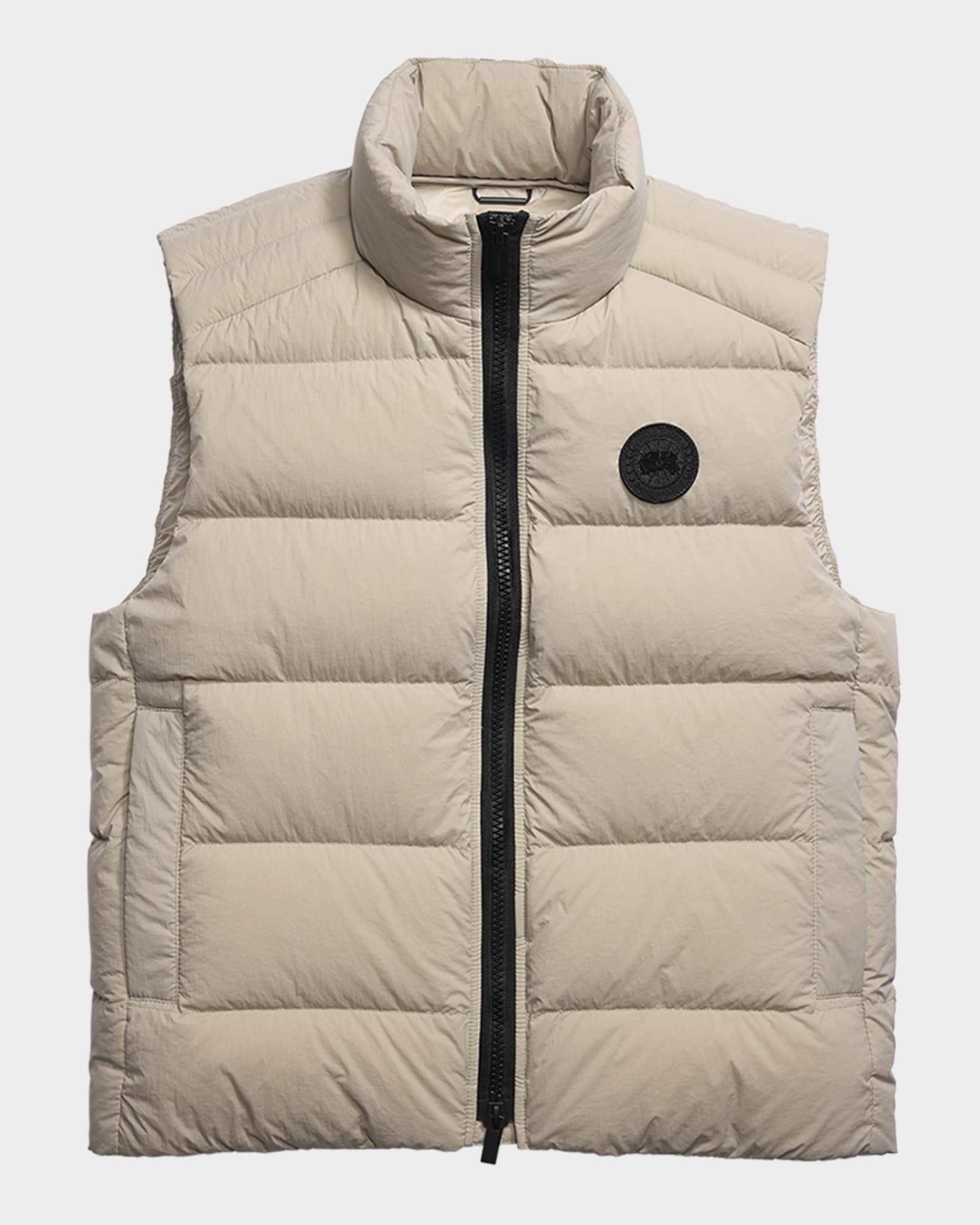 Canada Goose Men's Crofton Packable Nylon Down Vest | Neiman Marcus