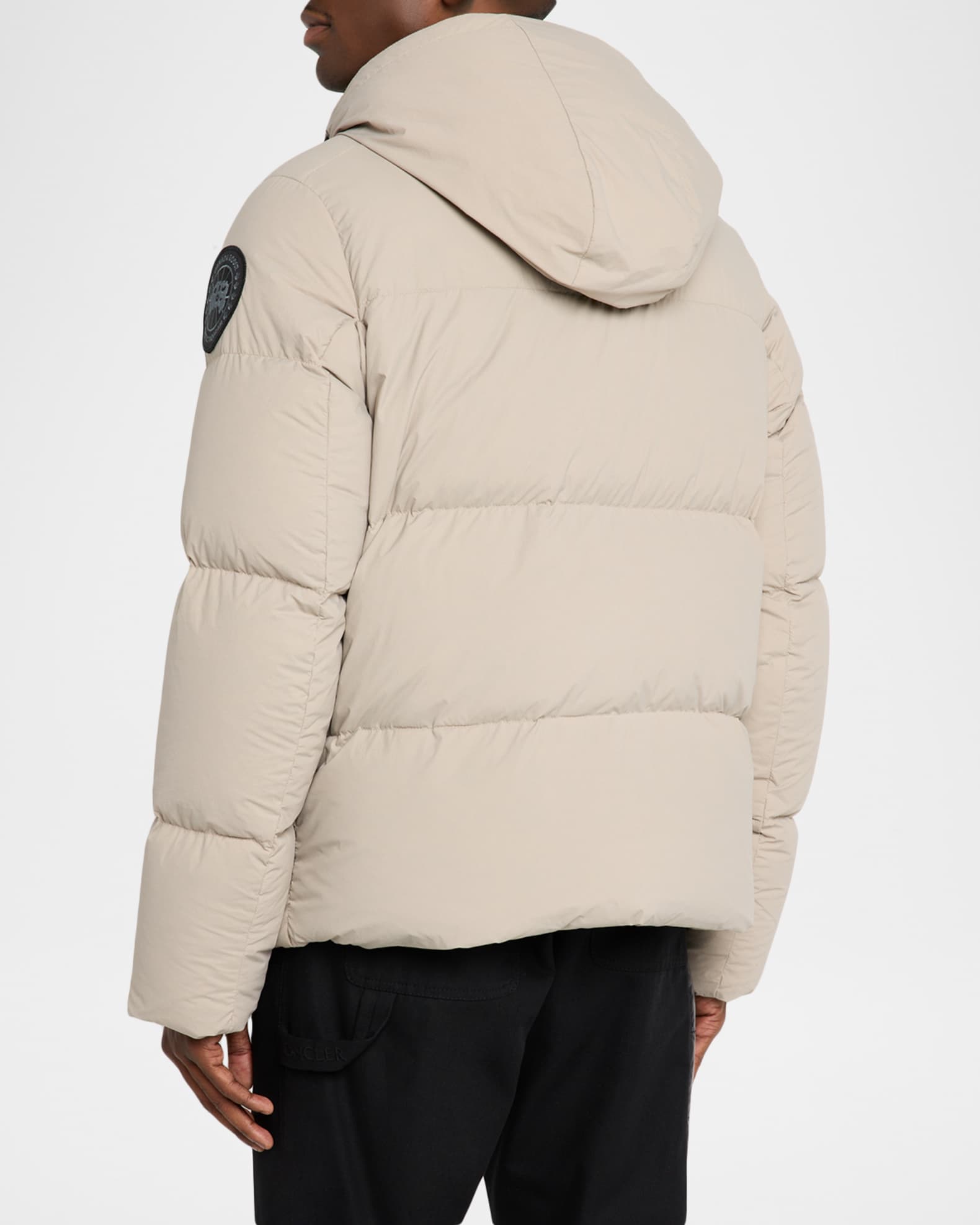 Canada Goose Men's Crofton Matte Nylon Hooded Puffer Jacket