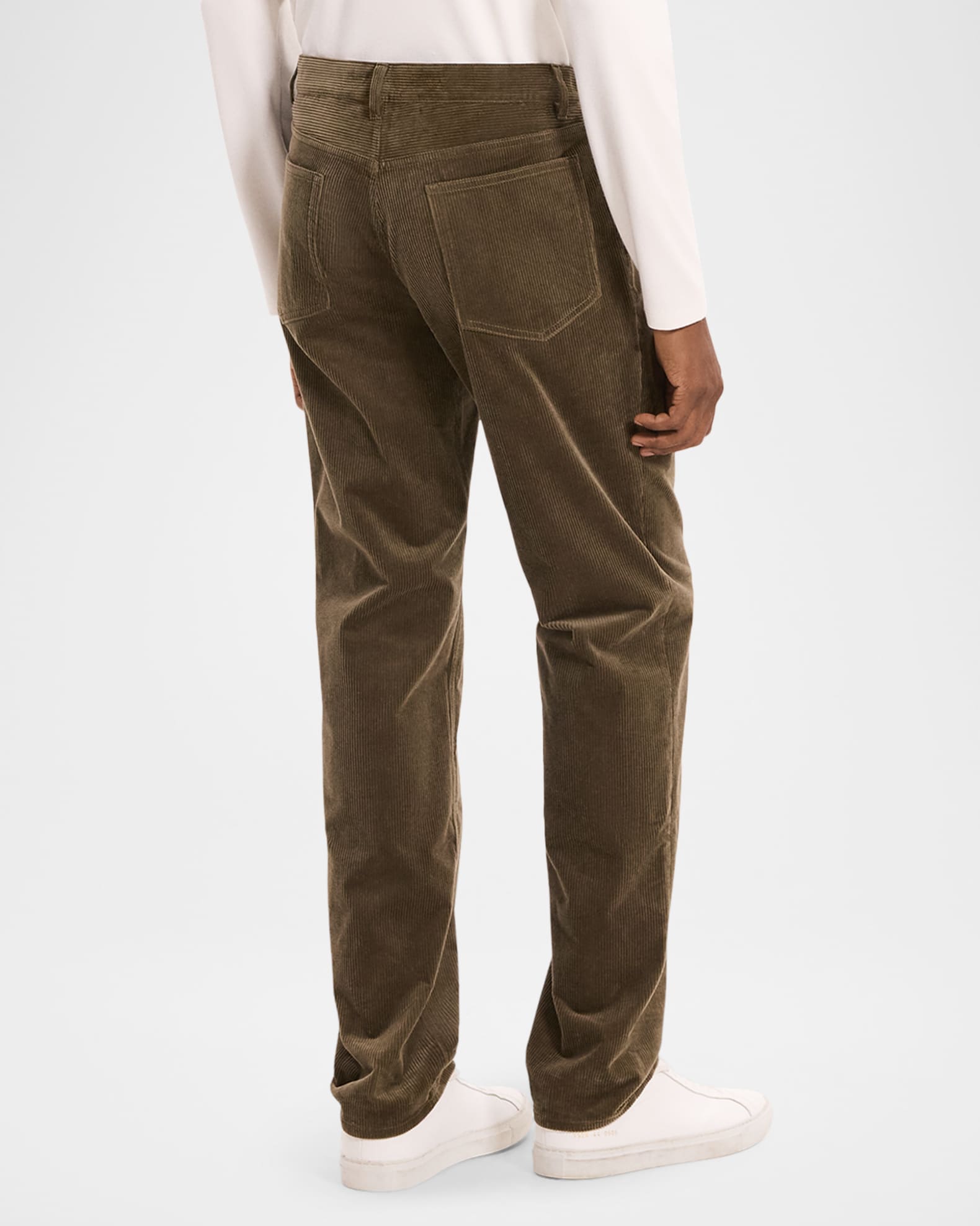 Theory Men's Straight-Leg Corduroy Pants | Neiman Marcus
