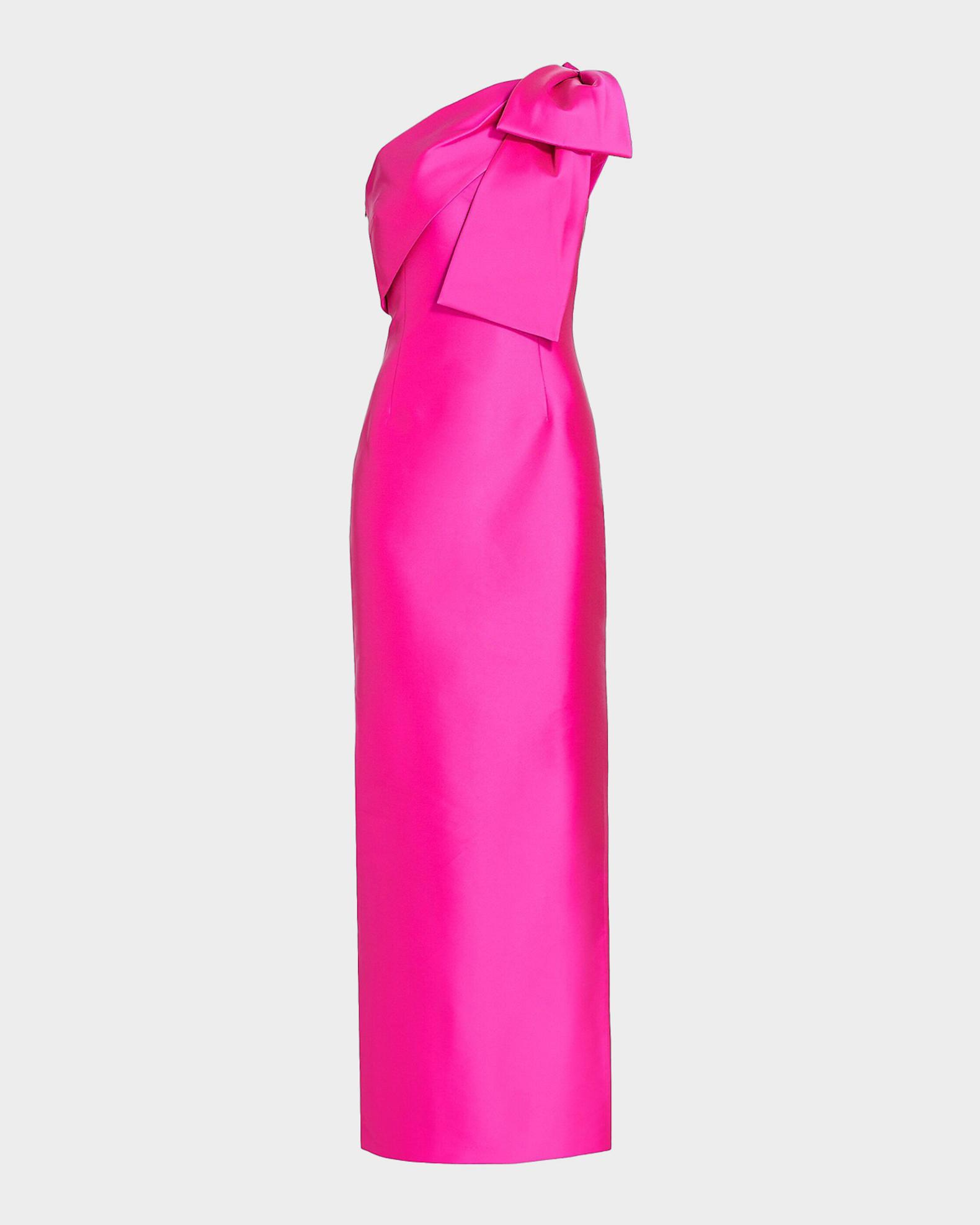 SACHIN BABI Bonnie One-Shoulder Satin Gown | Neiman Marcus