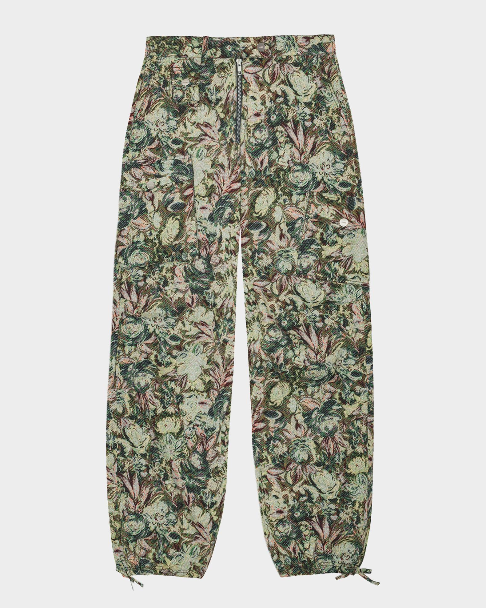 Ganni Tapestry Twill Cargo Pants | Neiman Marcus