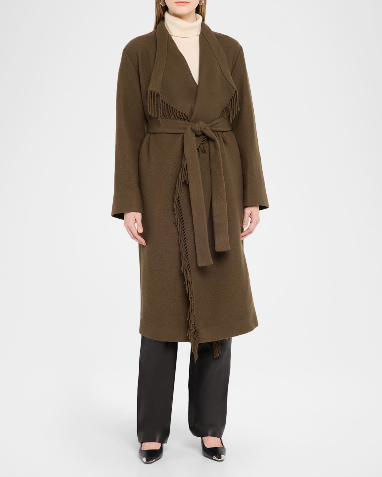アメリヴィンテージ UND PLUMP SLEEVE BELTED COAT BELTED PUFF-SLEEVE TRENCH | CULT MIA | Liya