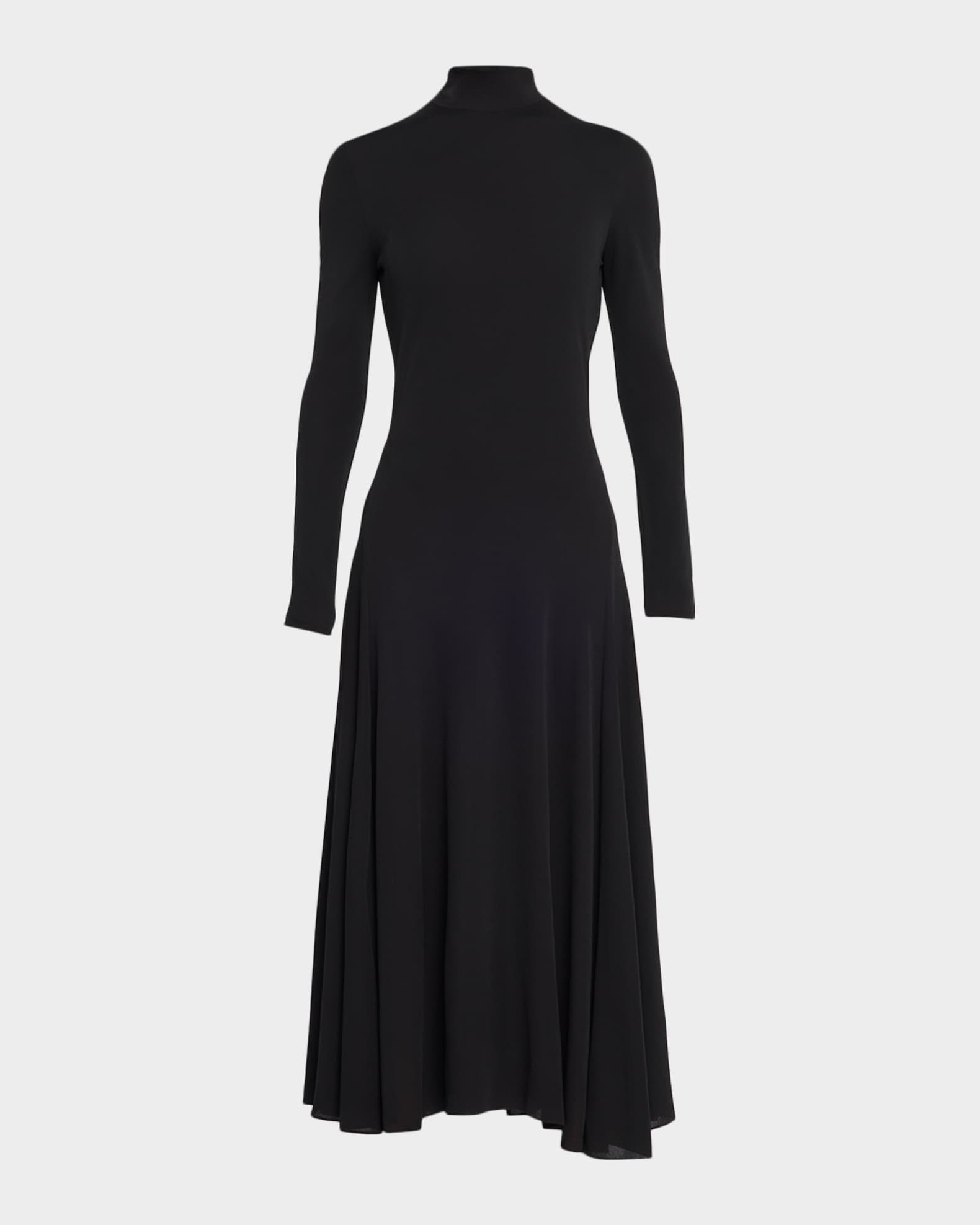 chinese dress ladies Turtleneck Long Dress VERONICA main image 0