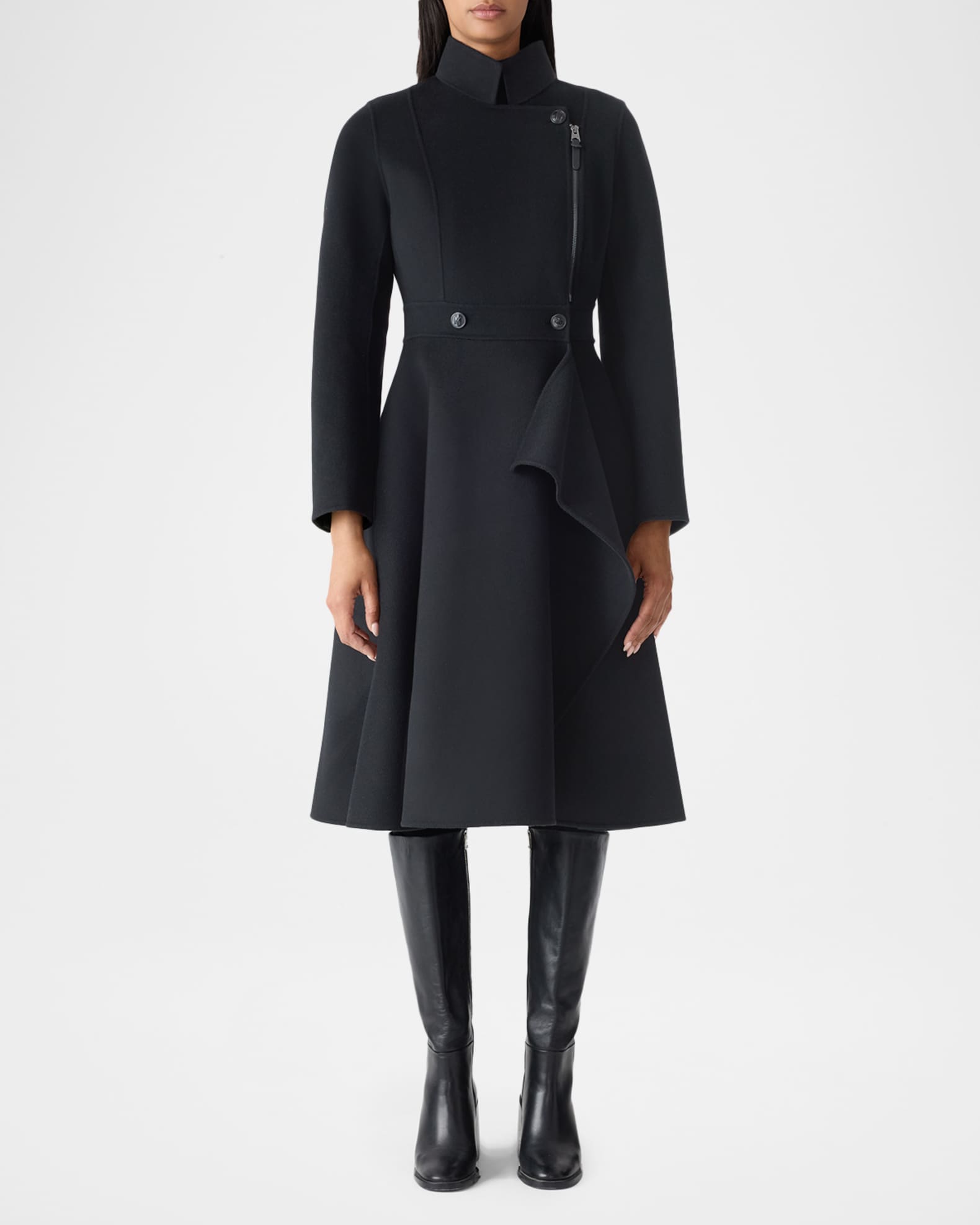 【専用】BEDSIDEDRAMA　Asymmetric right coat Mackage Annia Asymmetric Wool Coat | Neiman Marcus