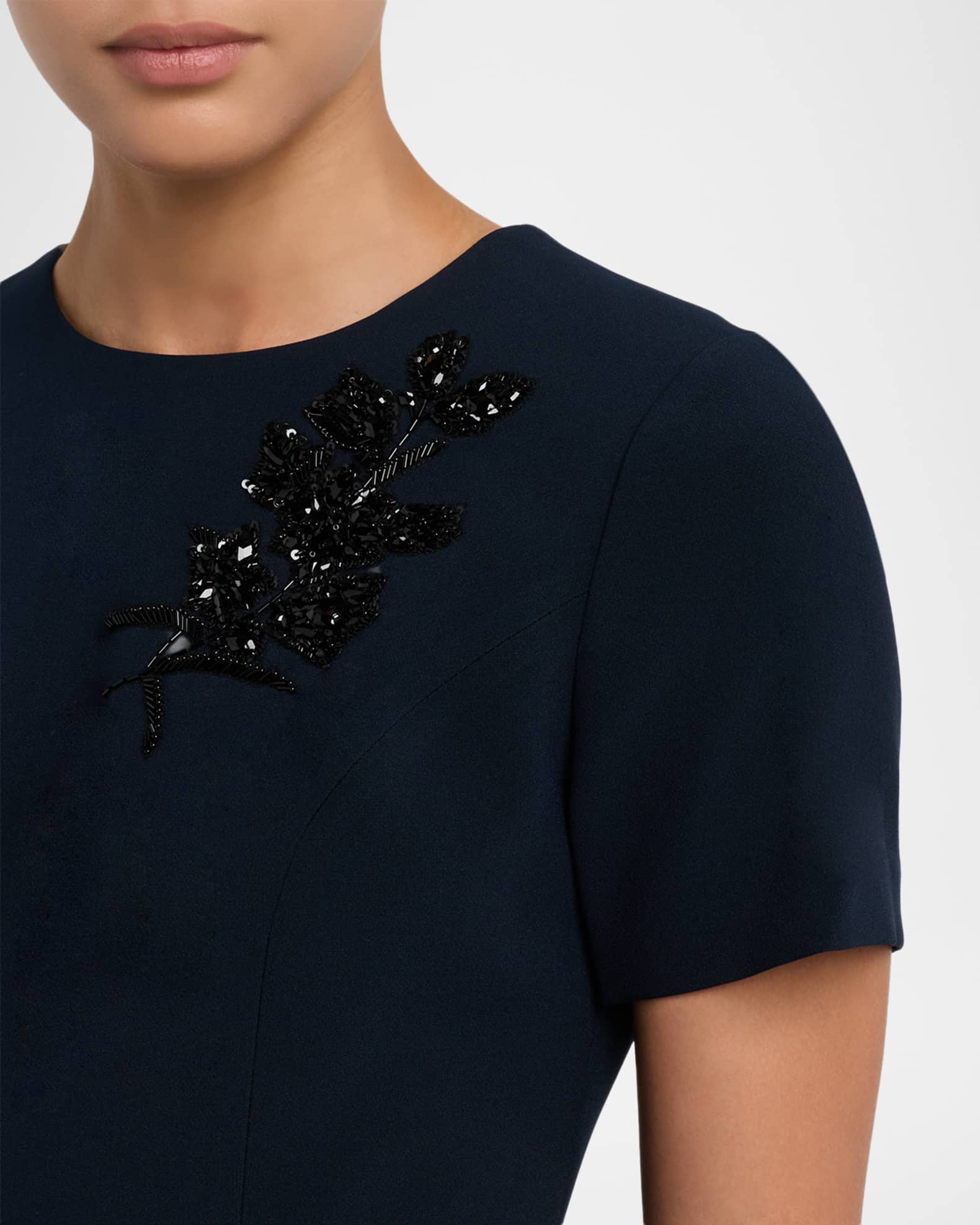 Sachin & Babi Tamara Bead-Embellished Mini Dress | Neiman Marcus