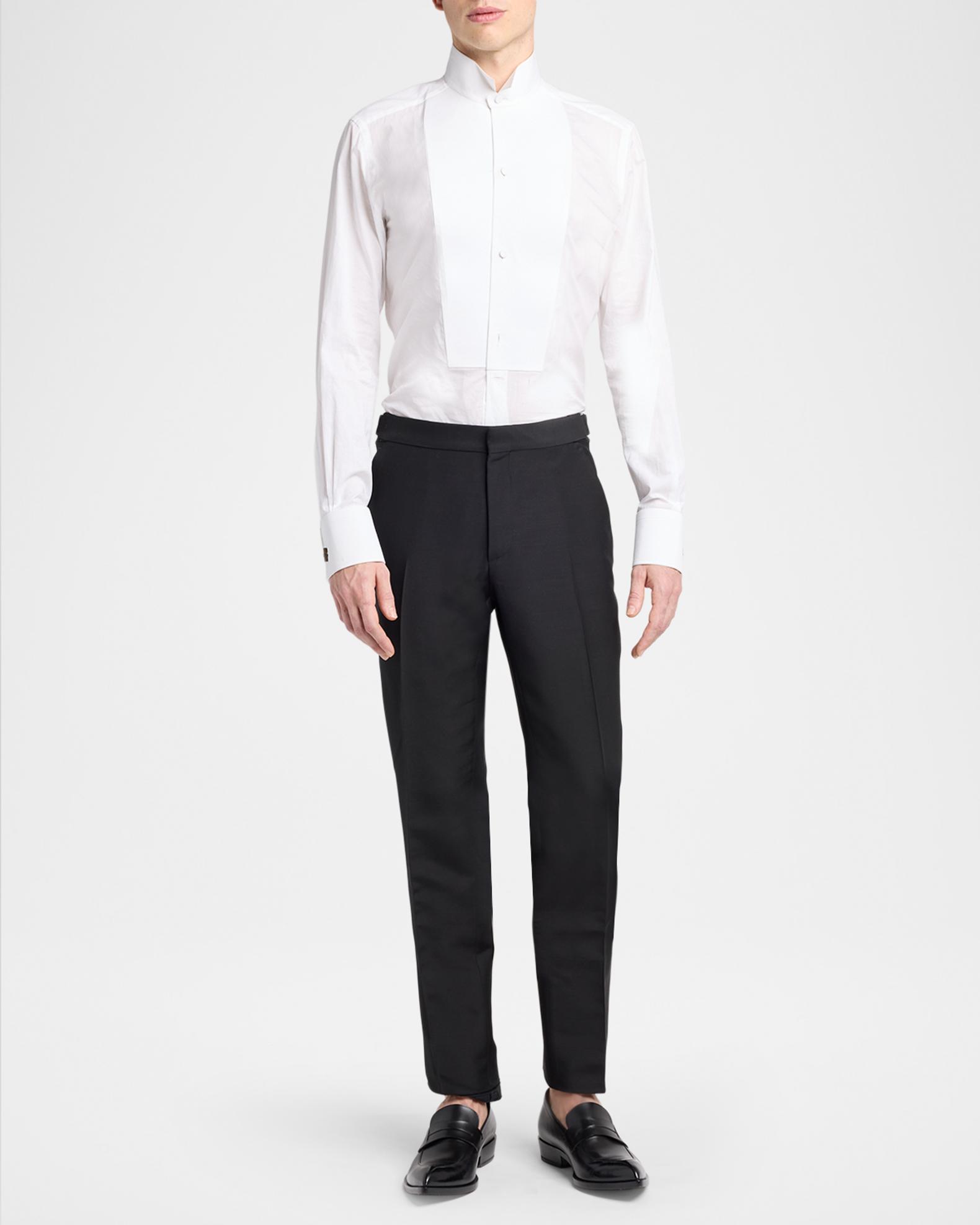 TOM FORD Men's Cocktail Voile Slim-Fit Dress Shirt