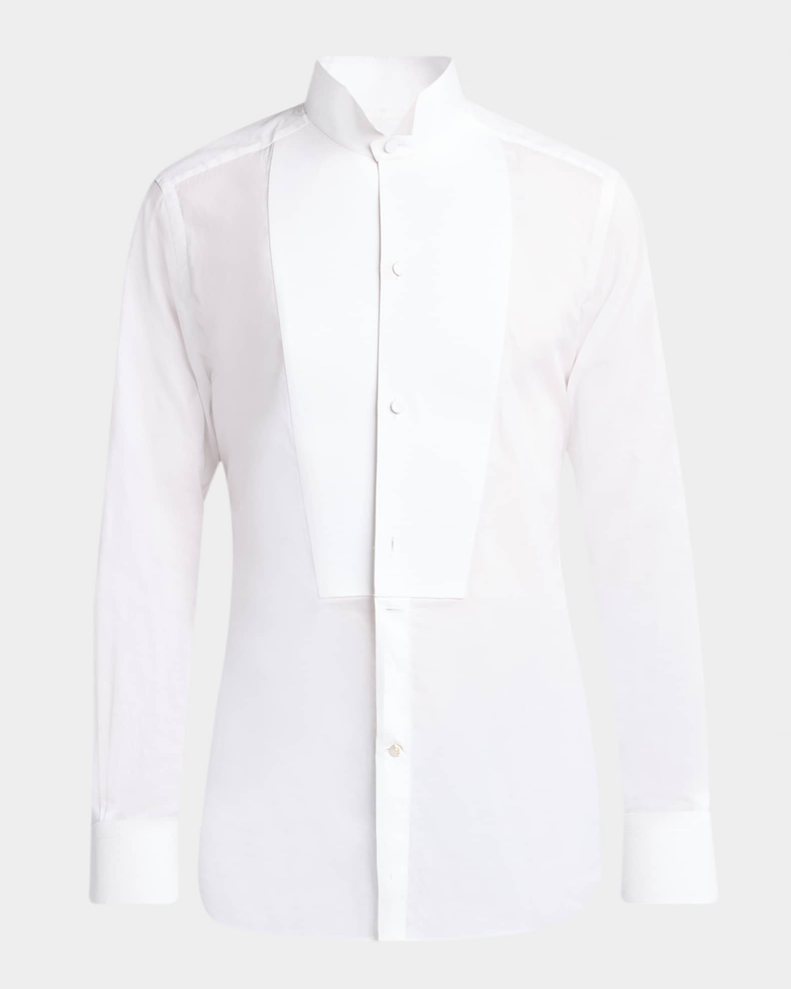 slim fit dress slacks David Donahue Dress Shirt-Trim Fit-Lilac Mini Check