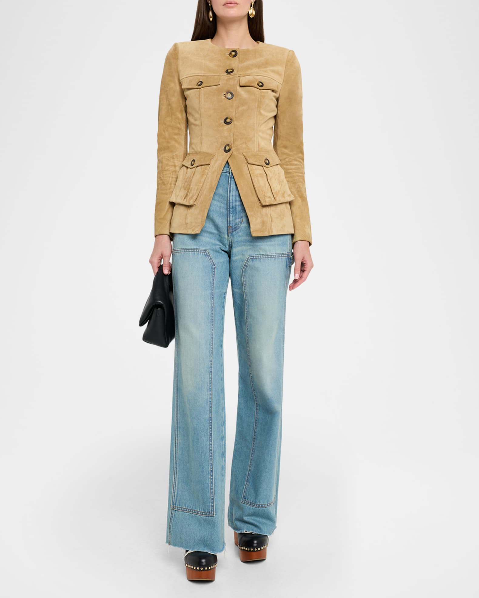 Orrin Suede Cargo Jacket 1