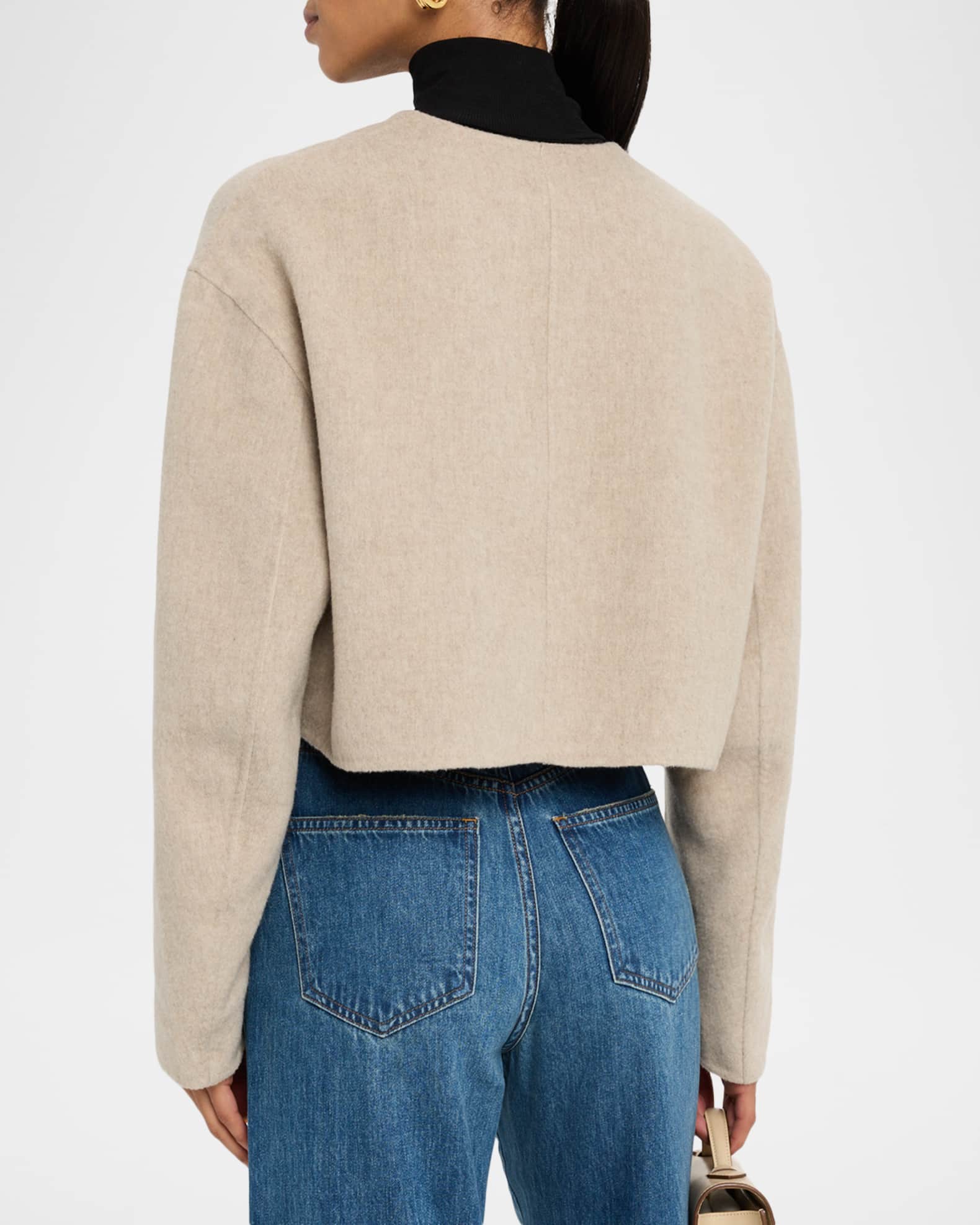 Veronica Beard Philips Cropped Jacket | Neiman Marcus