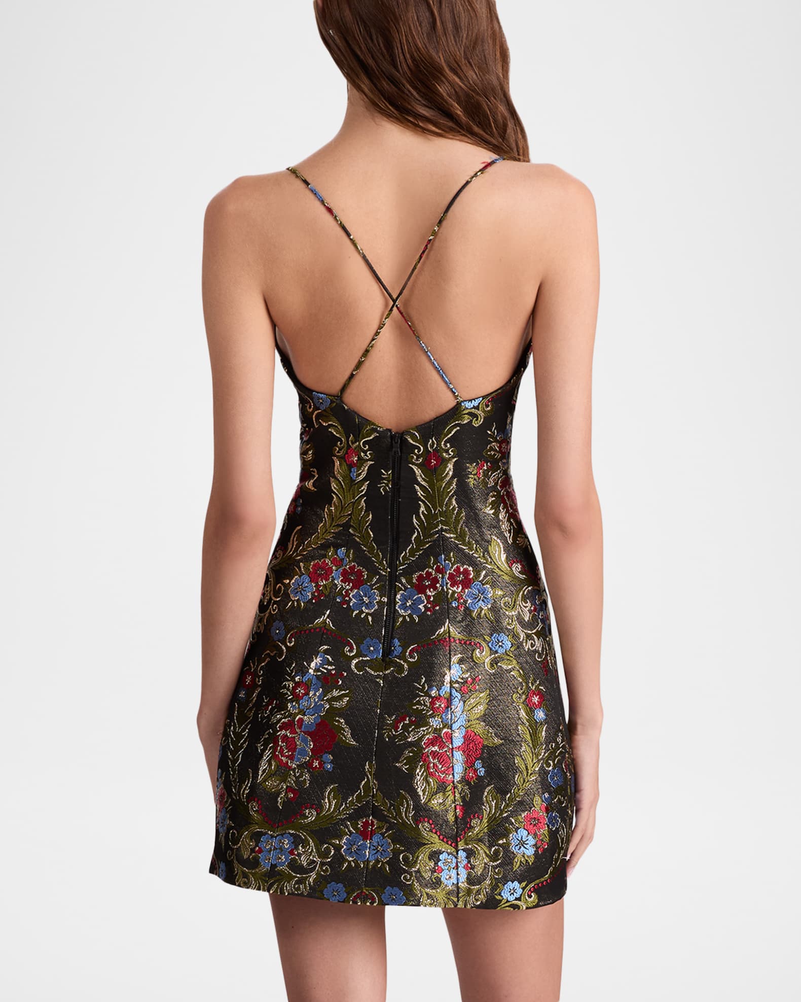 tayla embroidered mini dress Alice + Olivia Tayla Mini Dress, Size 6 main image 1