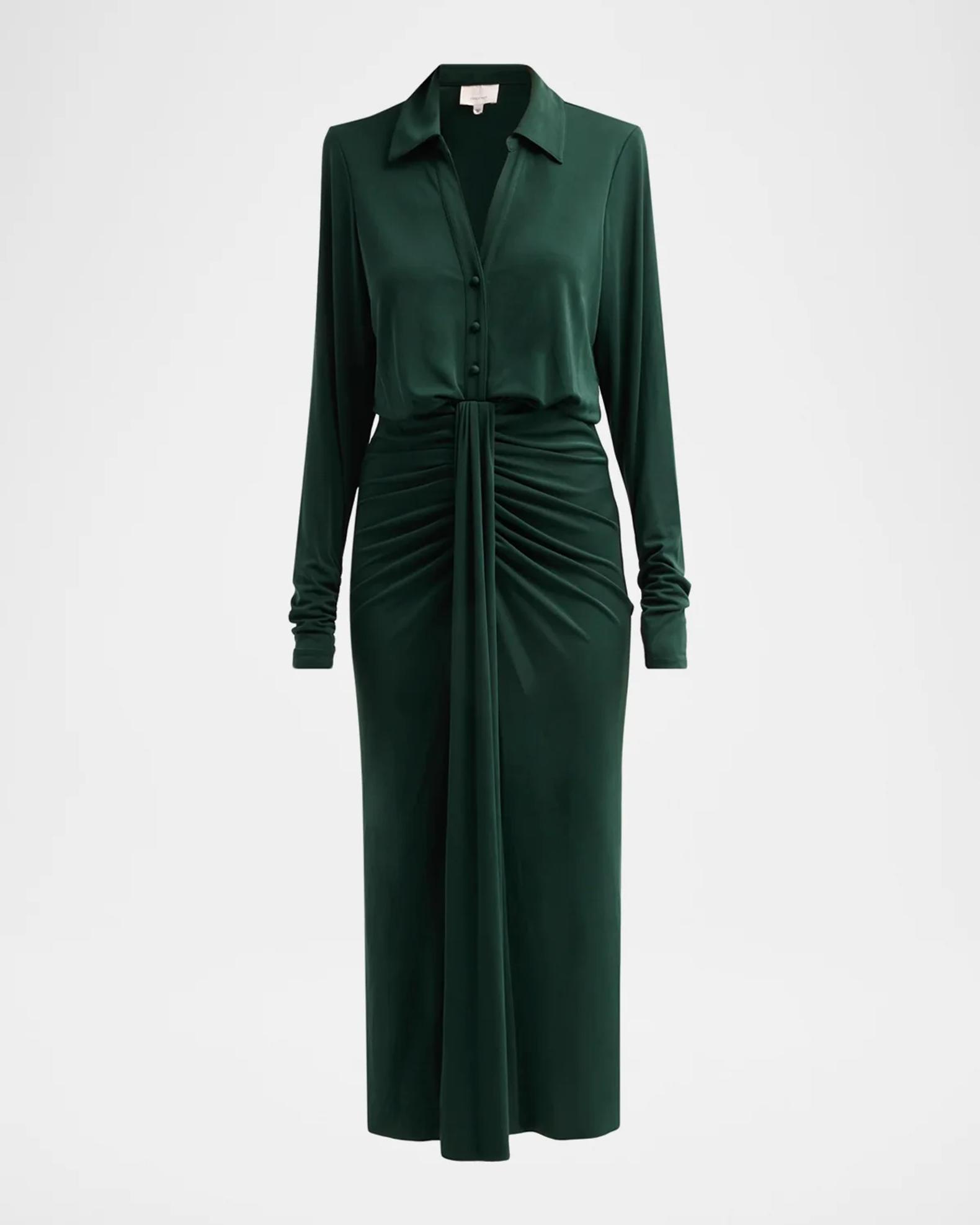 long sleeved jersey dress Cinq à Sept Seferina | Black | Size 2 H&m