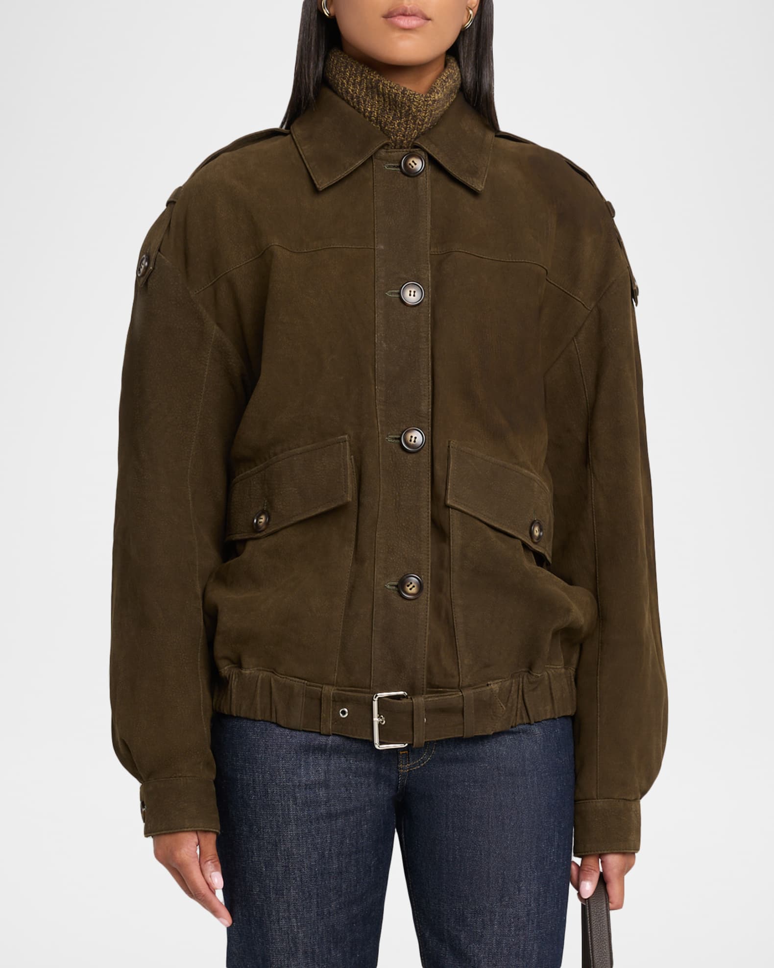 ジャケット・アウター Eco Suede Belted Jacket Eco Suede Jacket – Alaska® Outerwear Company