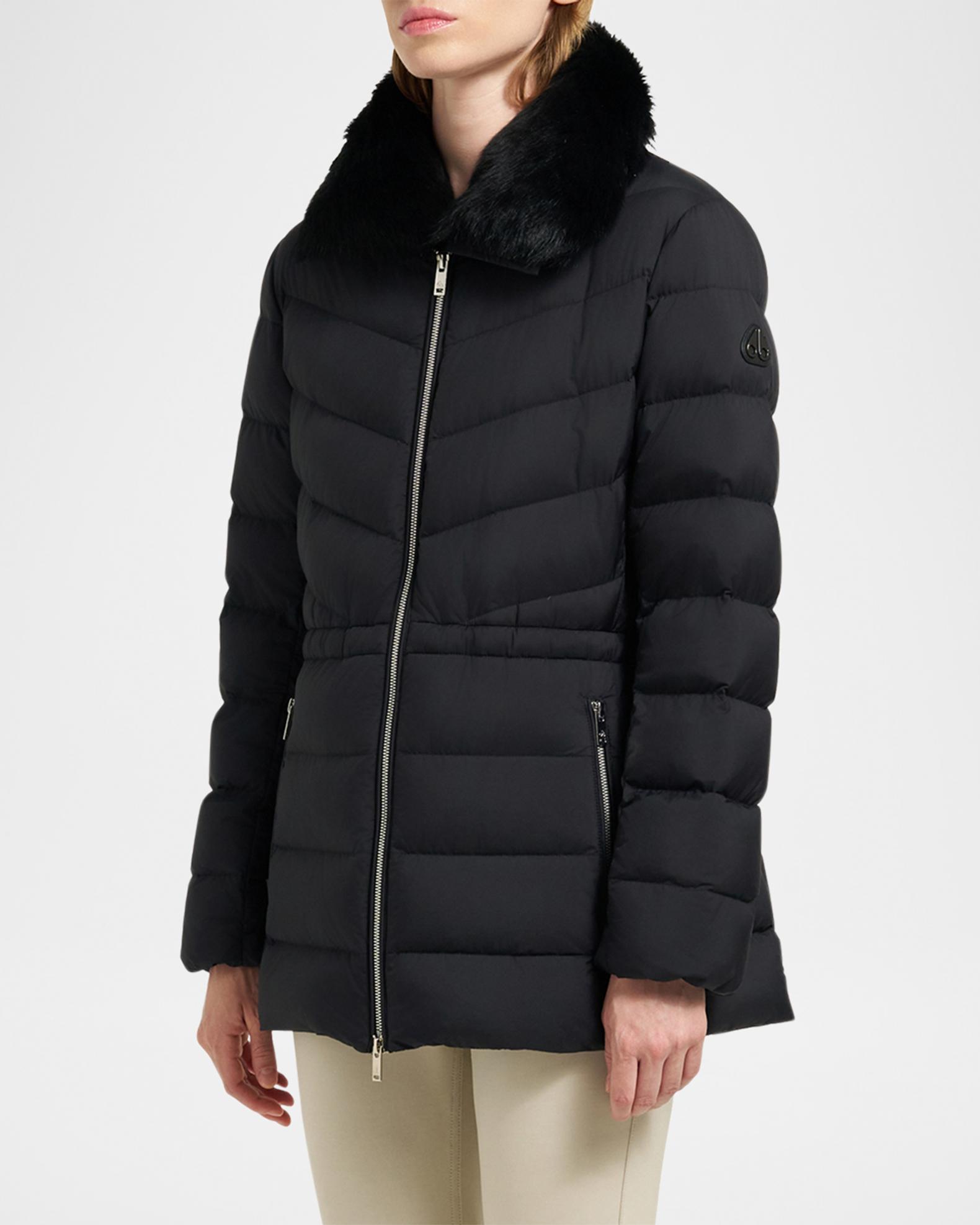 Seventh Orb Puffer Coat in Dune