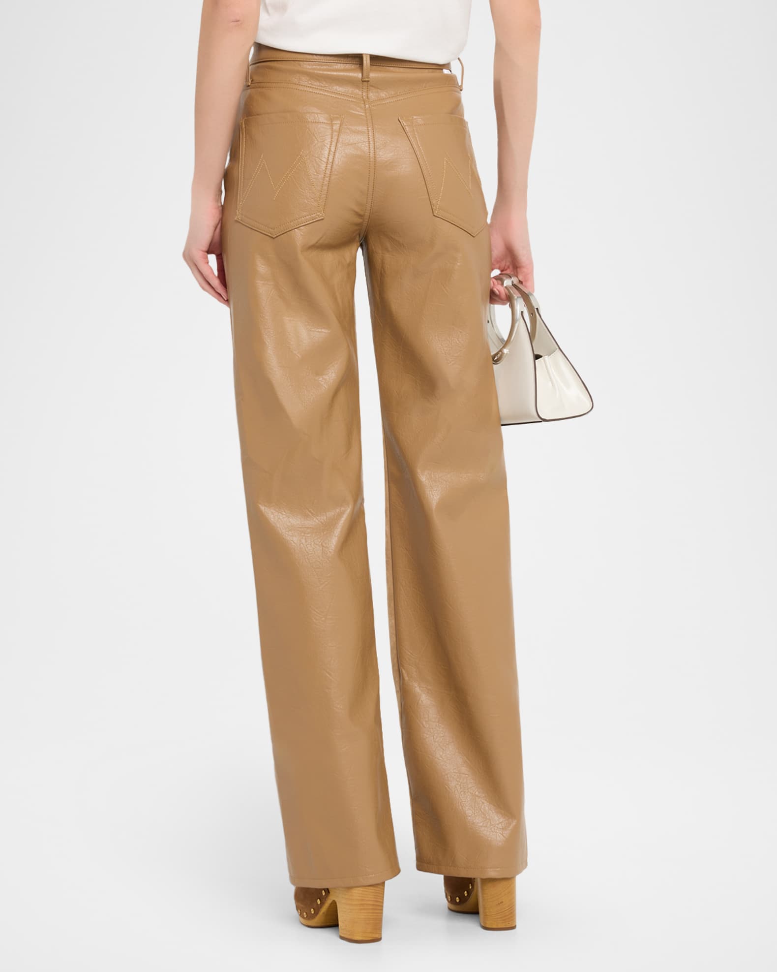 MOTHER The Chap Maven Heel Pants | Neiman Marcus