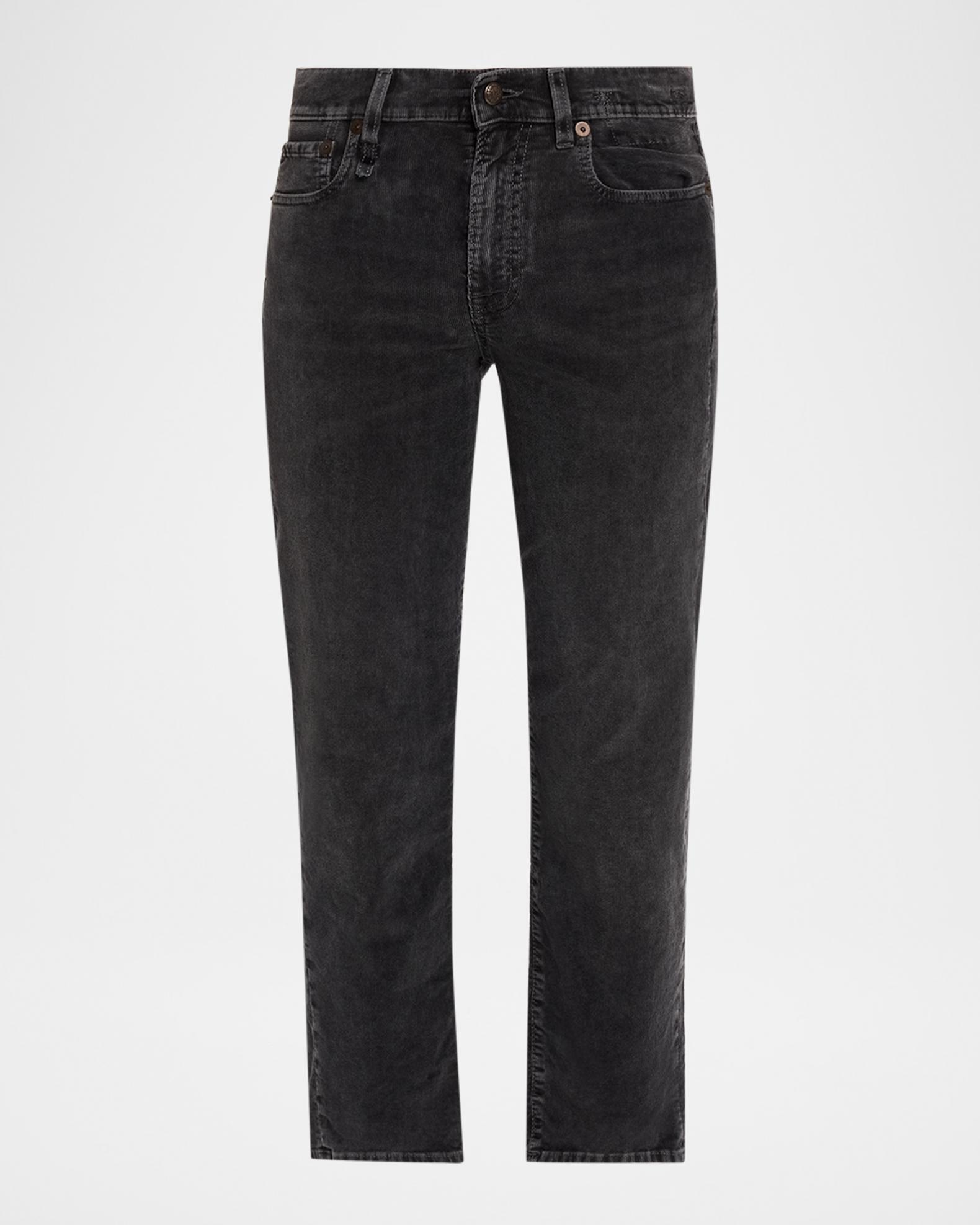 R13 Romeo Corduroy Cropped Jeans | Neiman Marcus