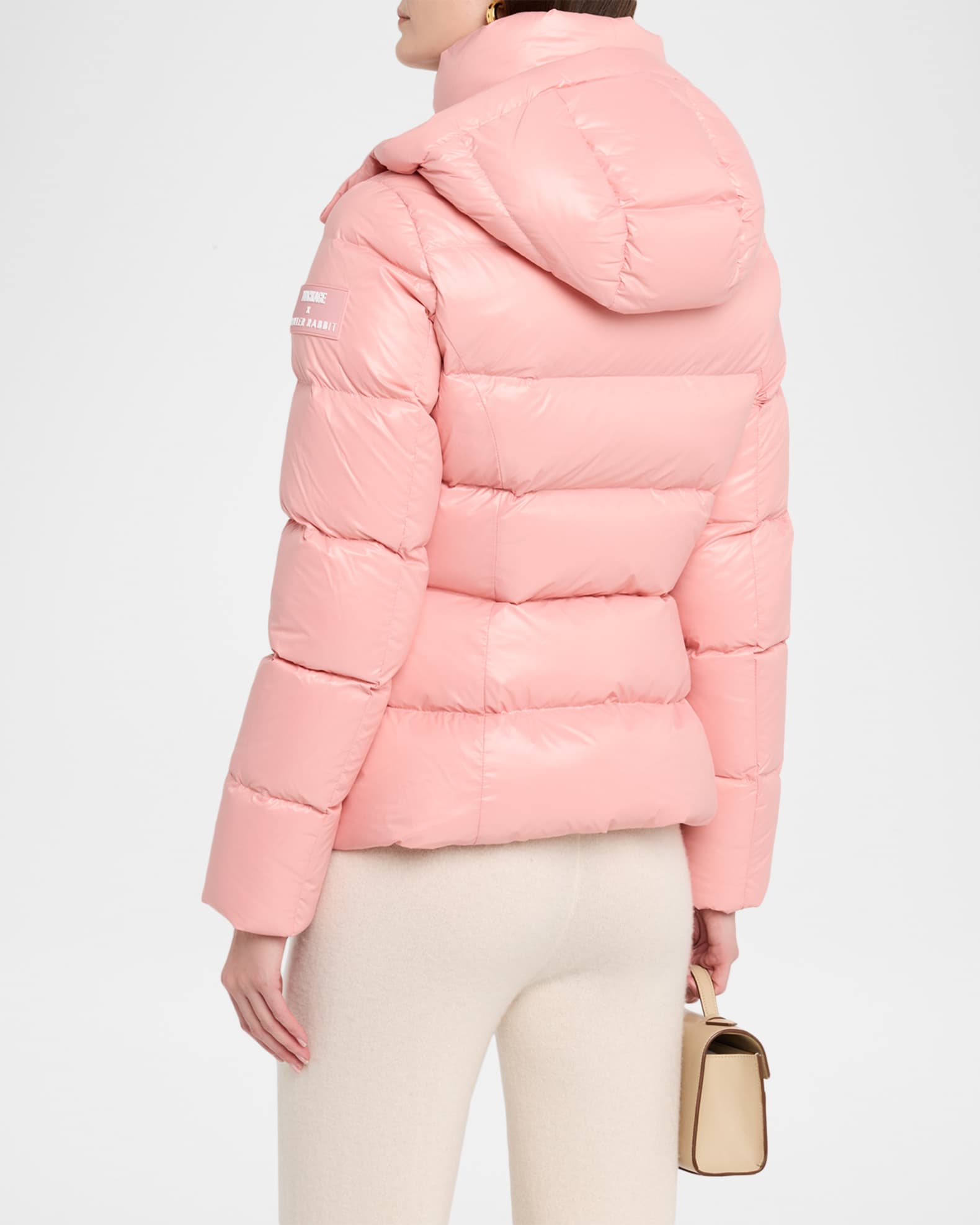 Mackage x Roller Rabbit Madalyn-RR Down Jacket with Removable Hood