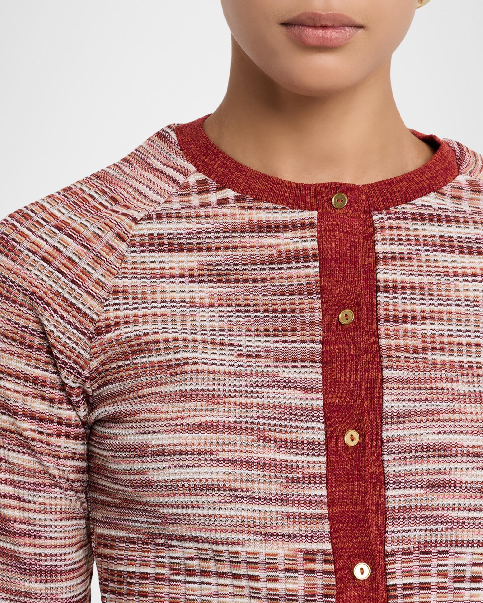 Ramy Brook Eddie Space Dye Cardigan | Neiman Marcus