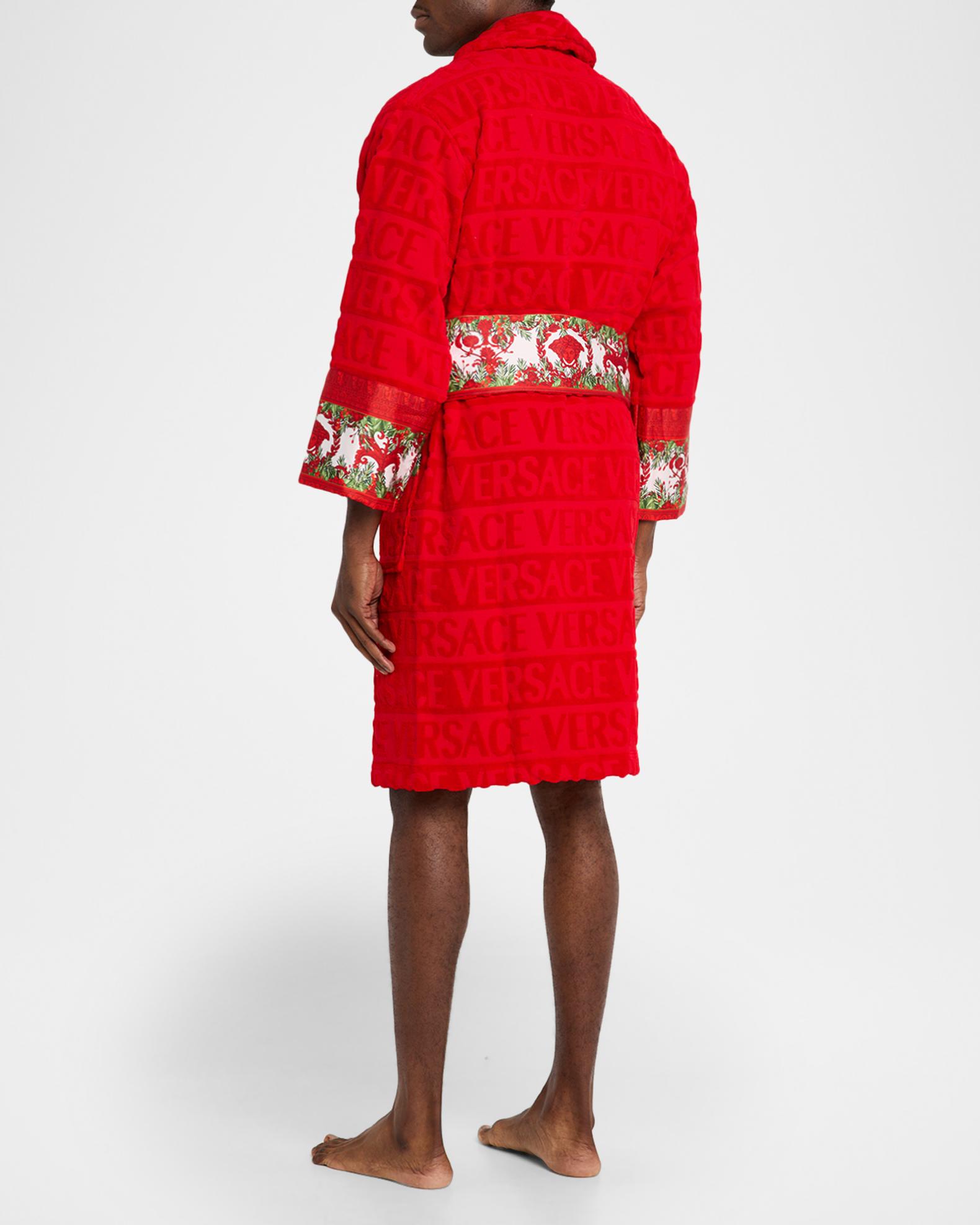 Versace Men's I Heart Baroque Holiday Bathrobe | Neiman Marcus