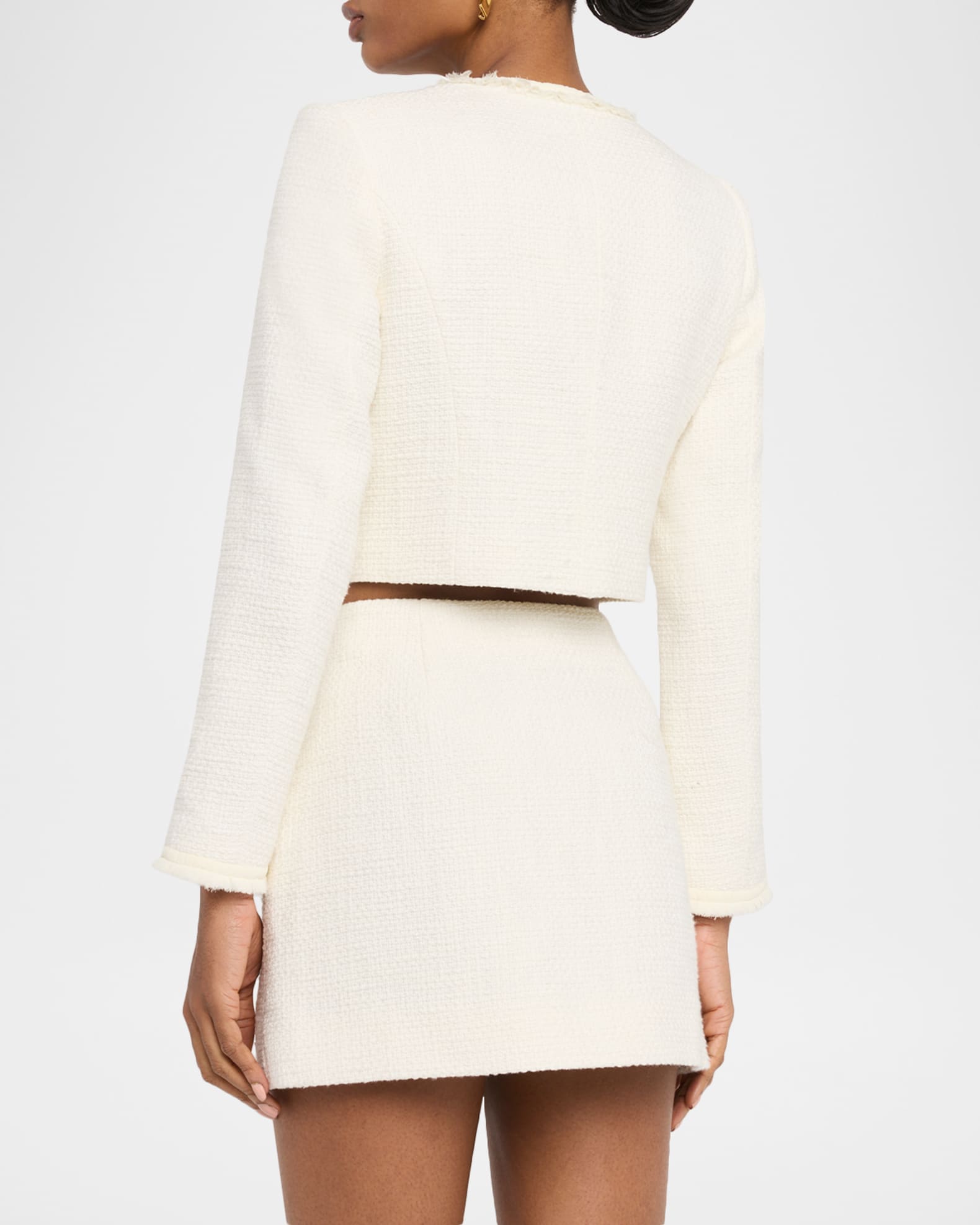 Linda Cropped Tweed Jacket