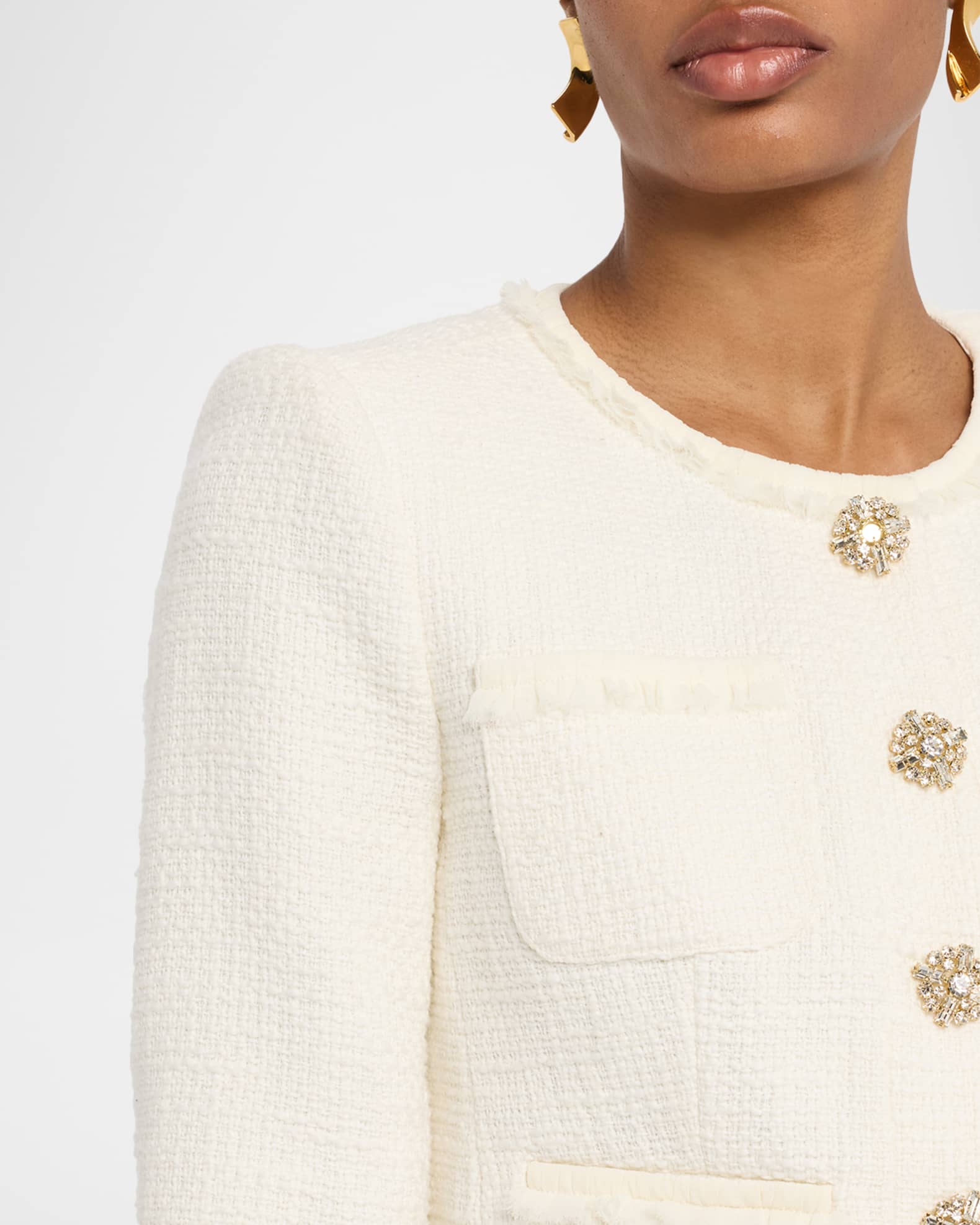 Linda Cropped Tweed Jacket