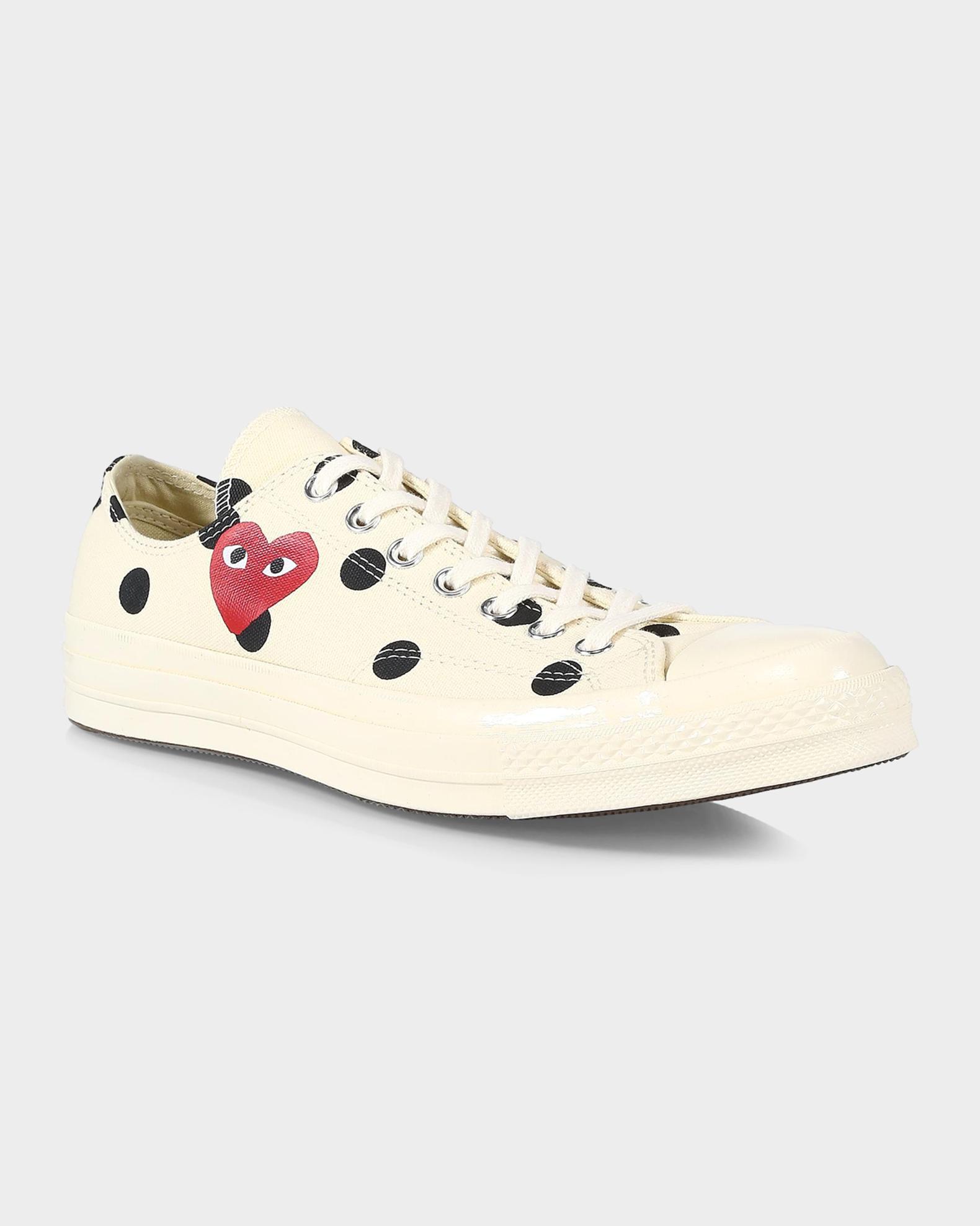 Comme des Garcons Comme des Garçons Play x Converse Polka Dot Low