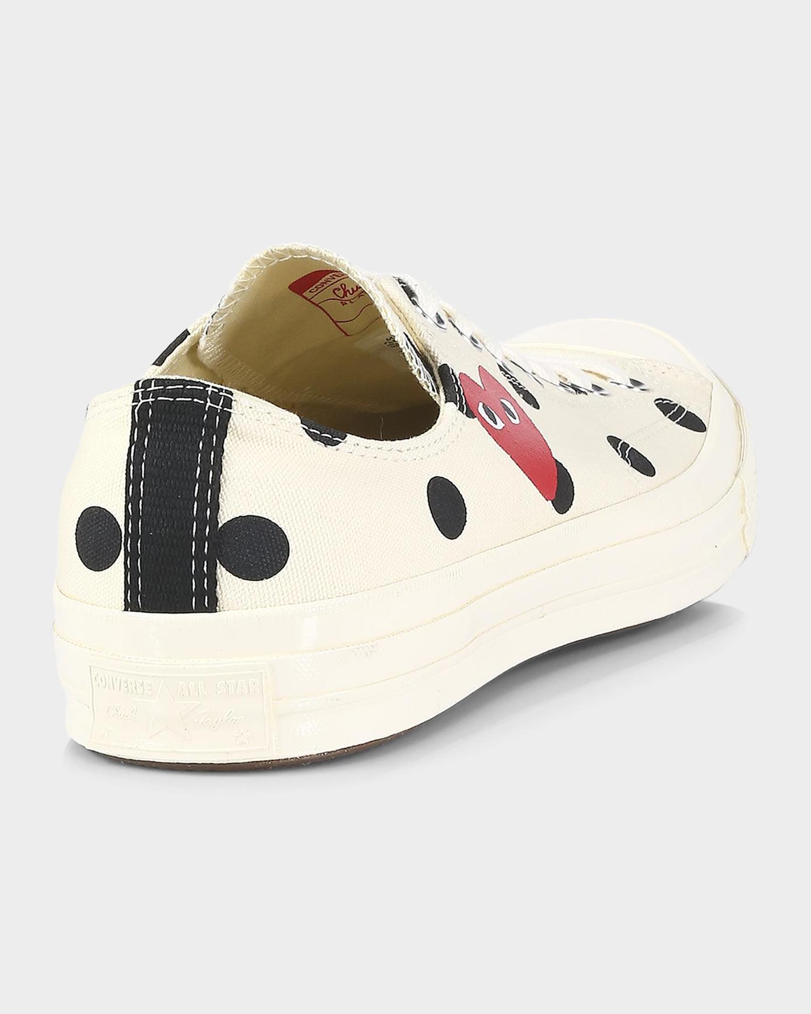 Comme des Garcons Comme des Garçons Play x Converse Polka Dot Low
