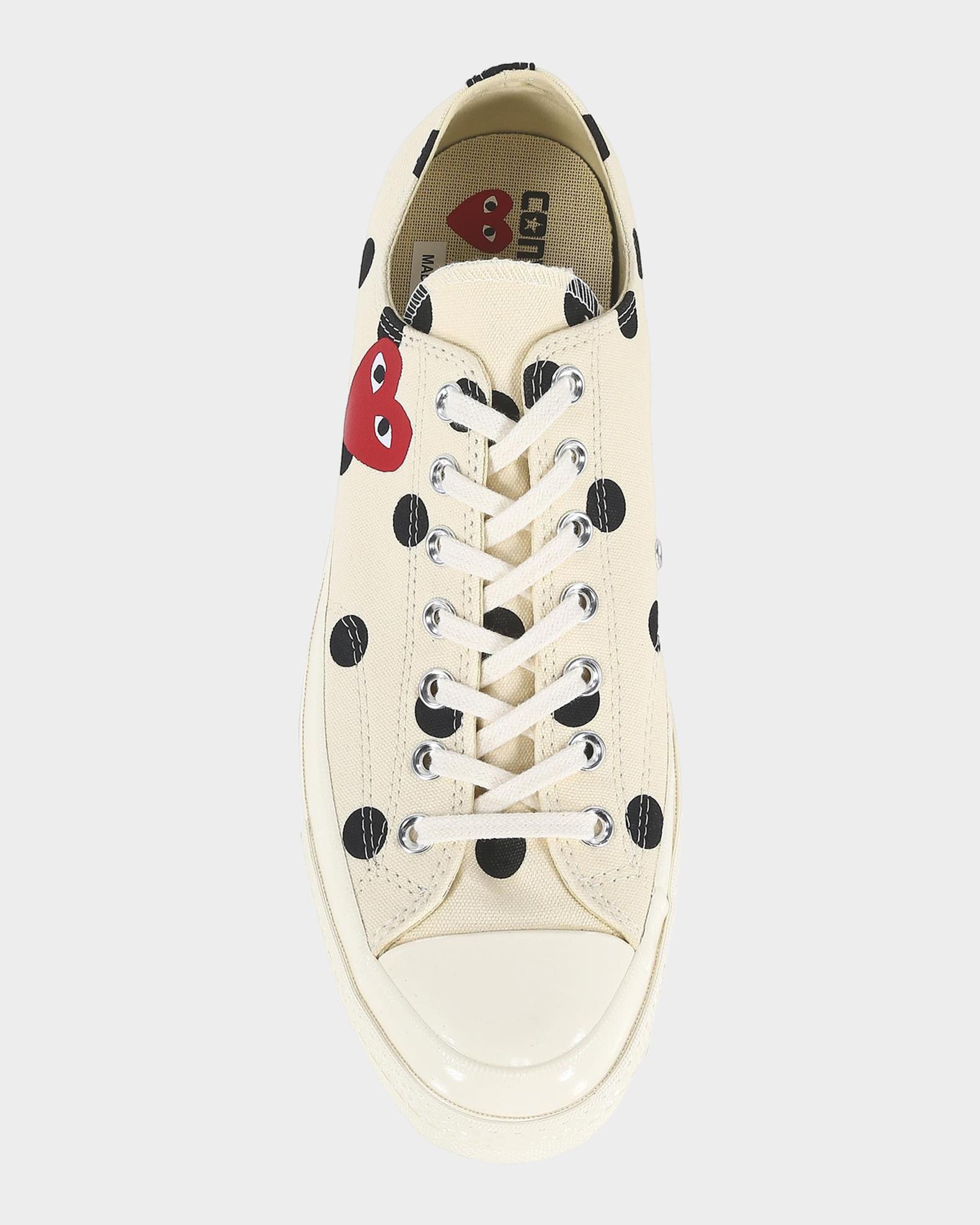 Comme des Garcons Comme des Garçons Play x Converse Polka Dot Low