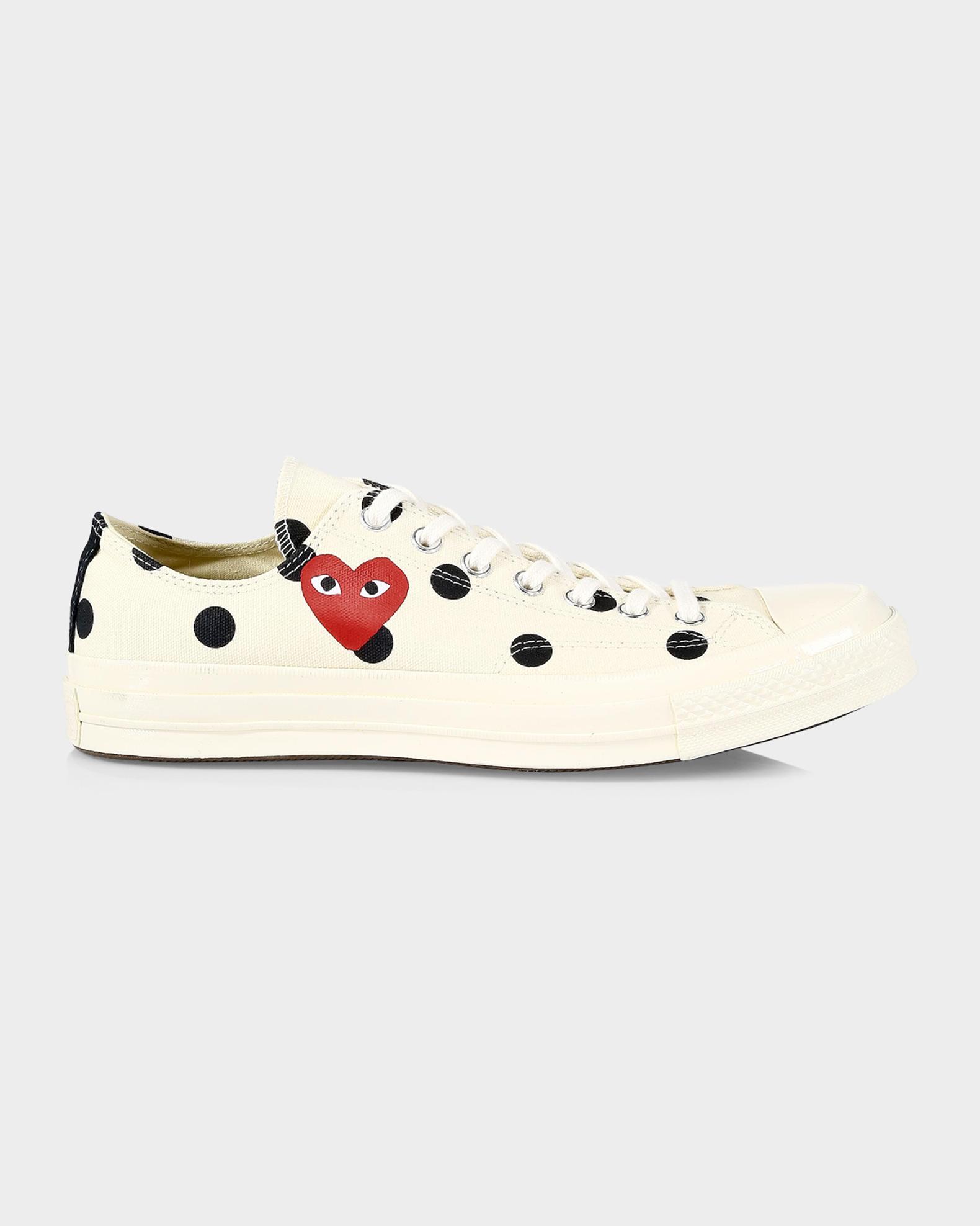 Comme des Garcons Comme des Garçons Play x Converse Polka Dot Low