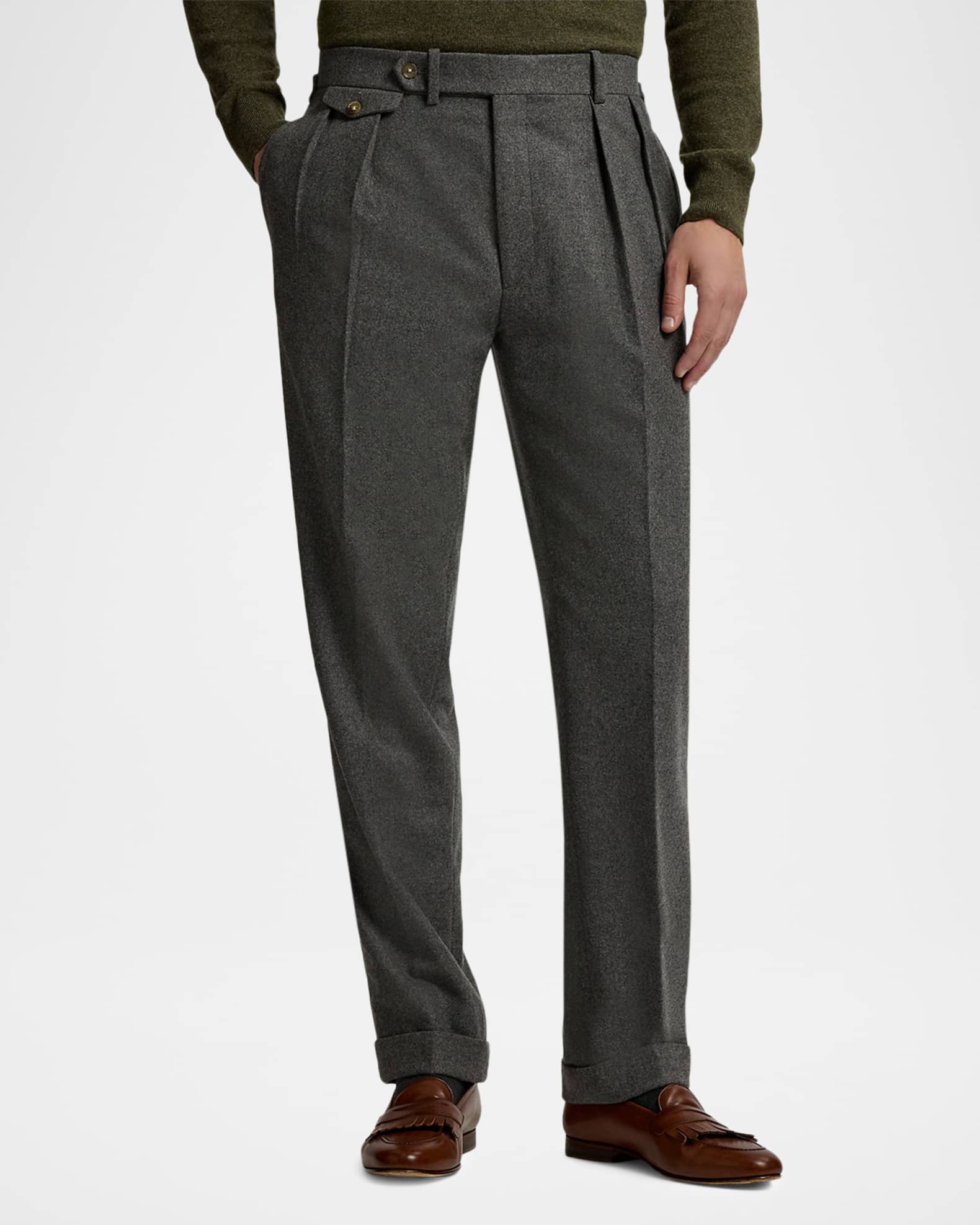 Ralph Lauren Purple Label Men's Gregory Hand-Tailored Wool