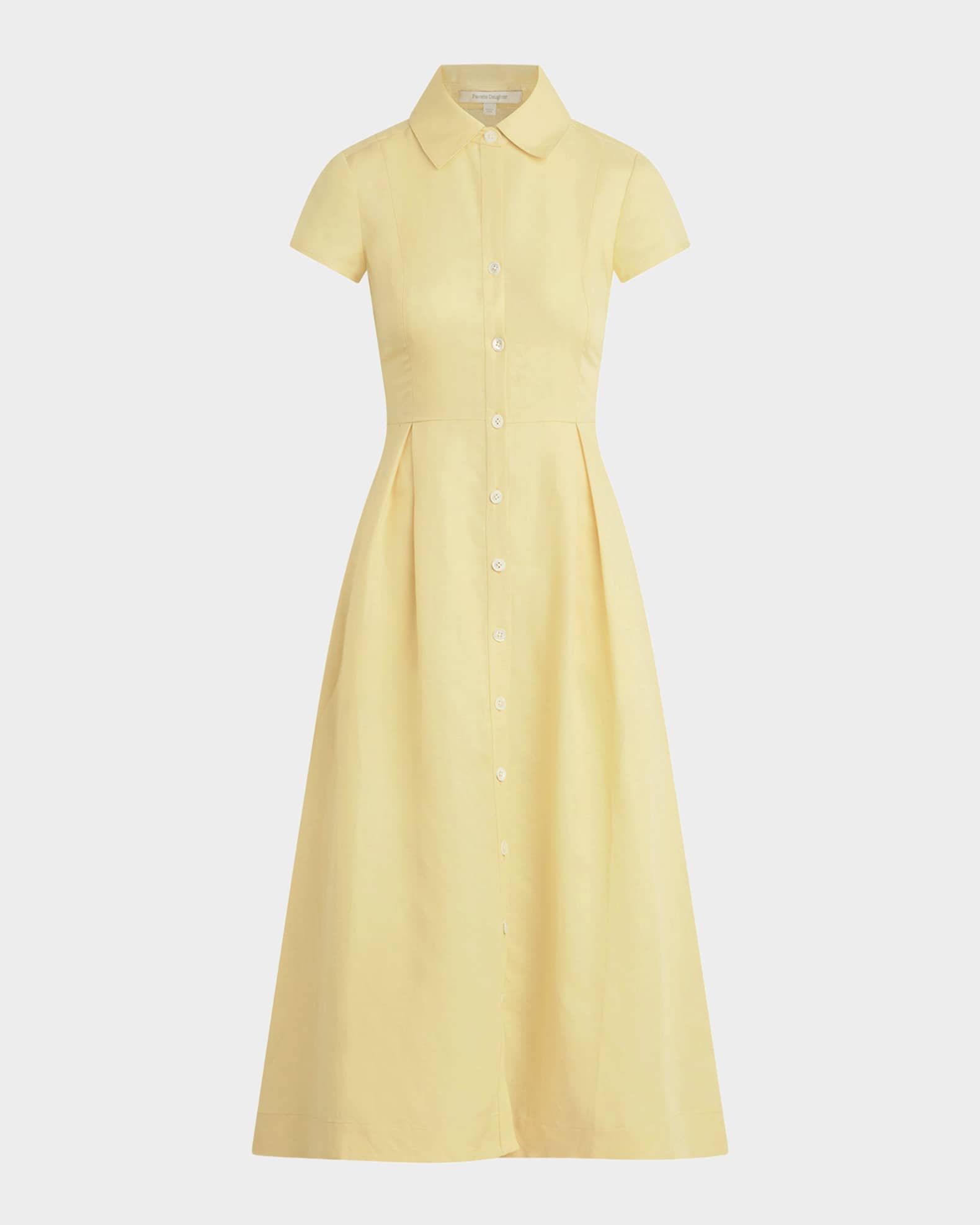 white christmas dresses Favorite Daughter The Favorite Linen Dress | Black | Size 10 main image 1