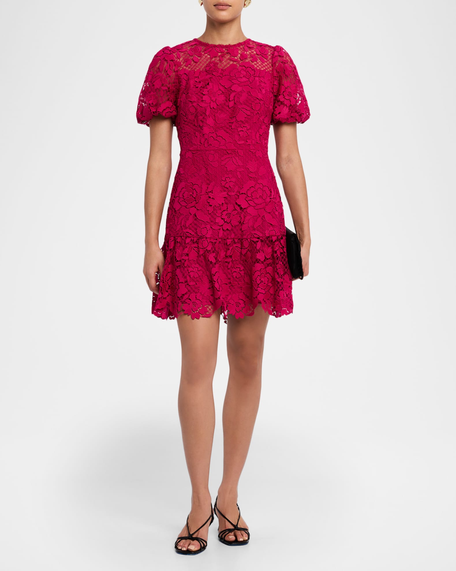 Milly Yasmin Rose Mosaic Mini Dress 4