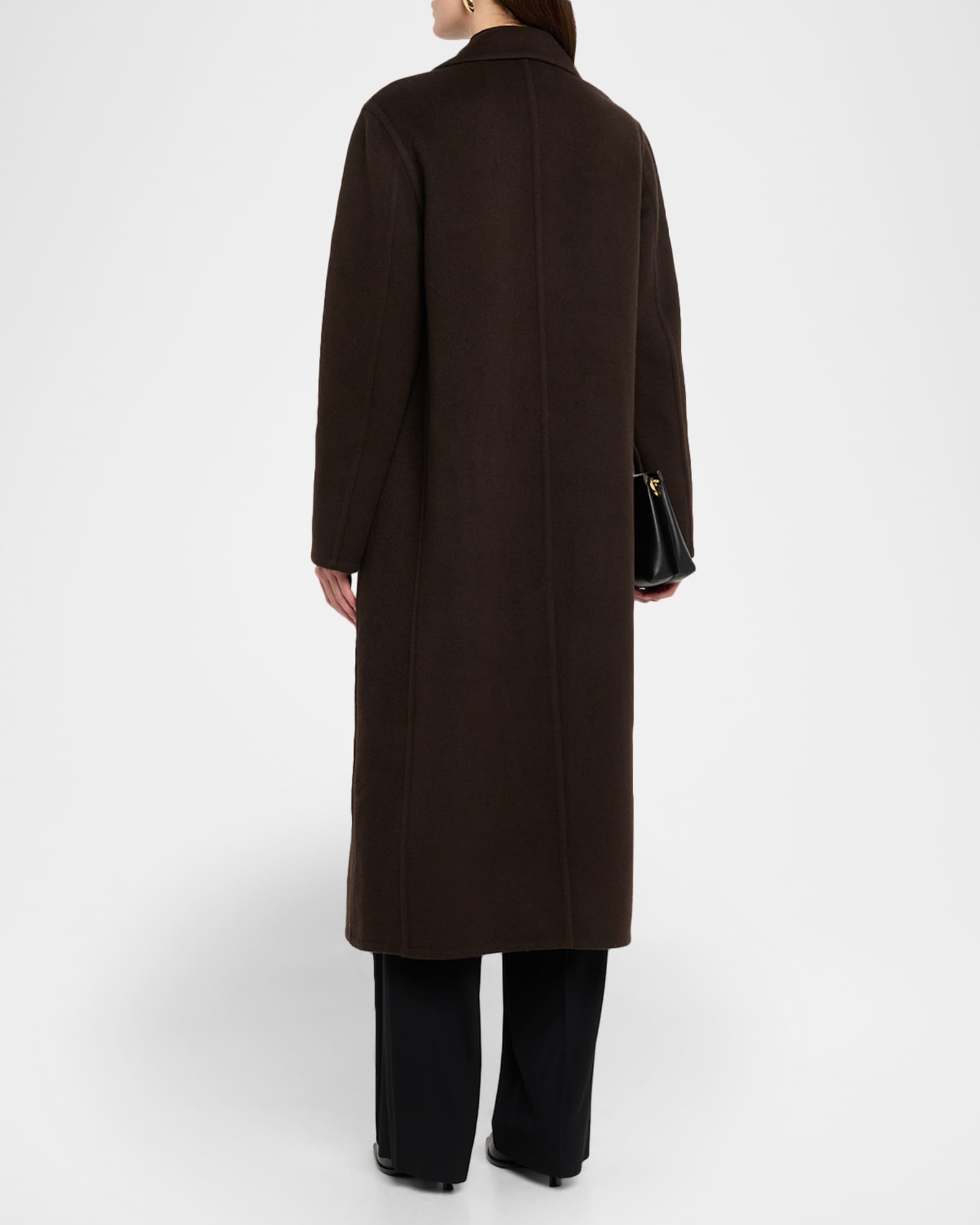 Vince Cashmere-Blend Double-Breasted Coat | Neiman Marcus