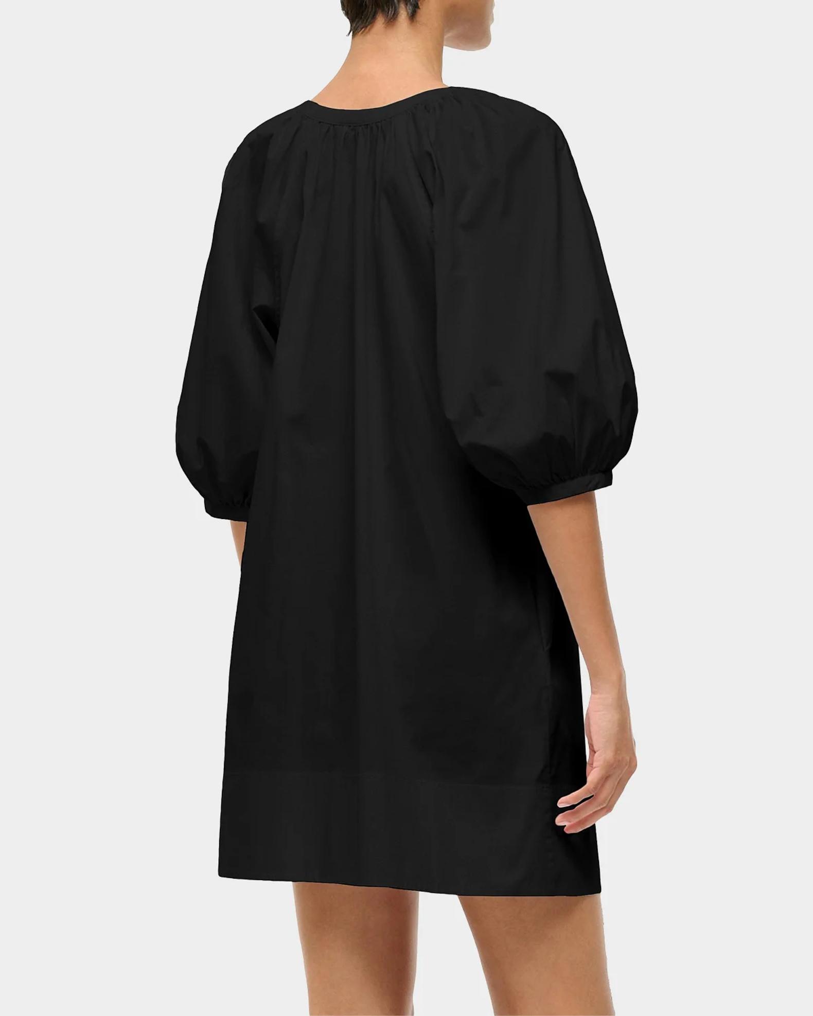 STAUD Vincent Cotton Poplin Minidress