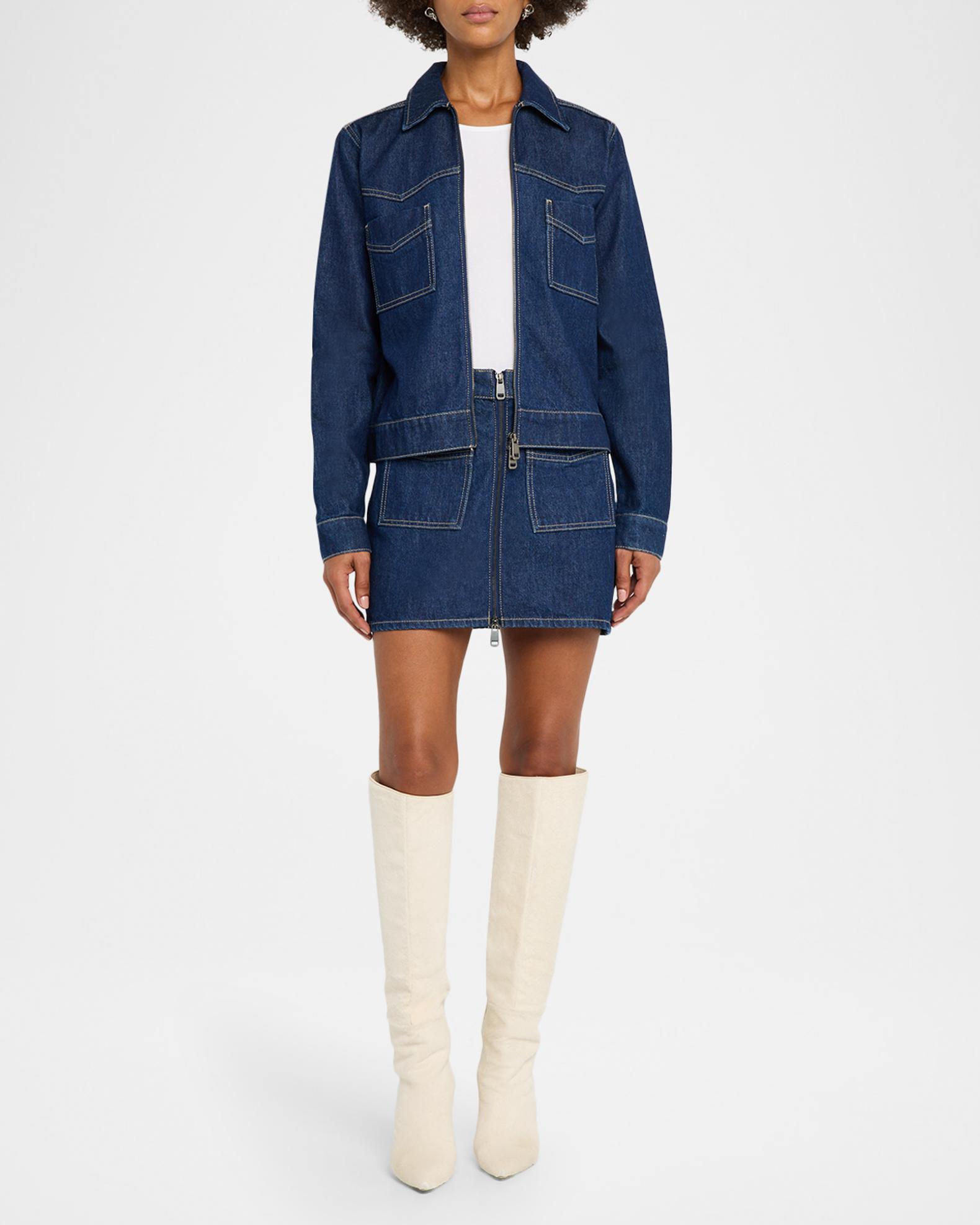 Rails Trabuco Western Denim Jacket | Neiman Marcus