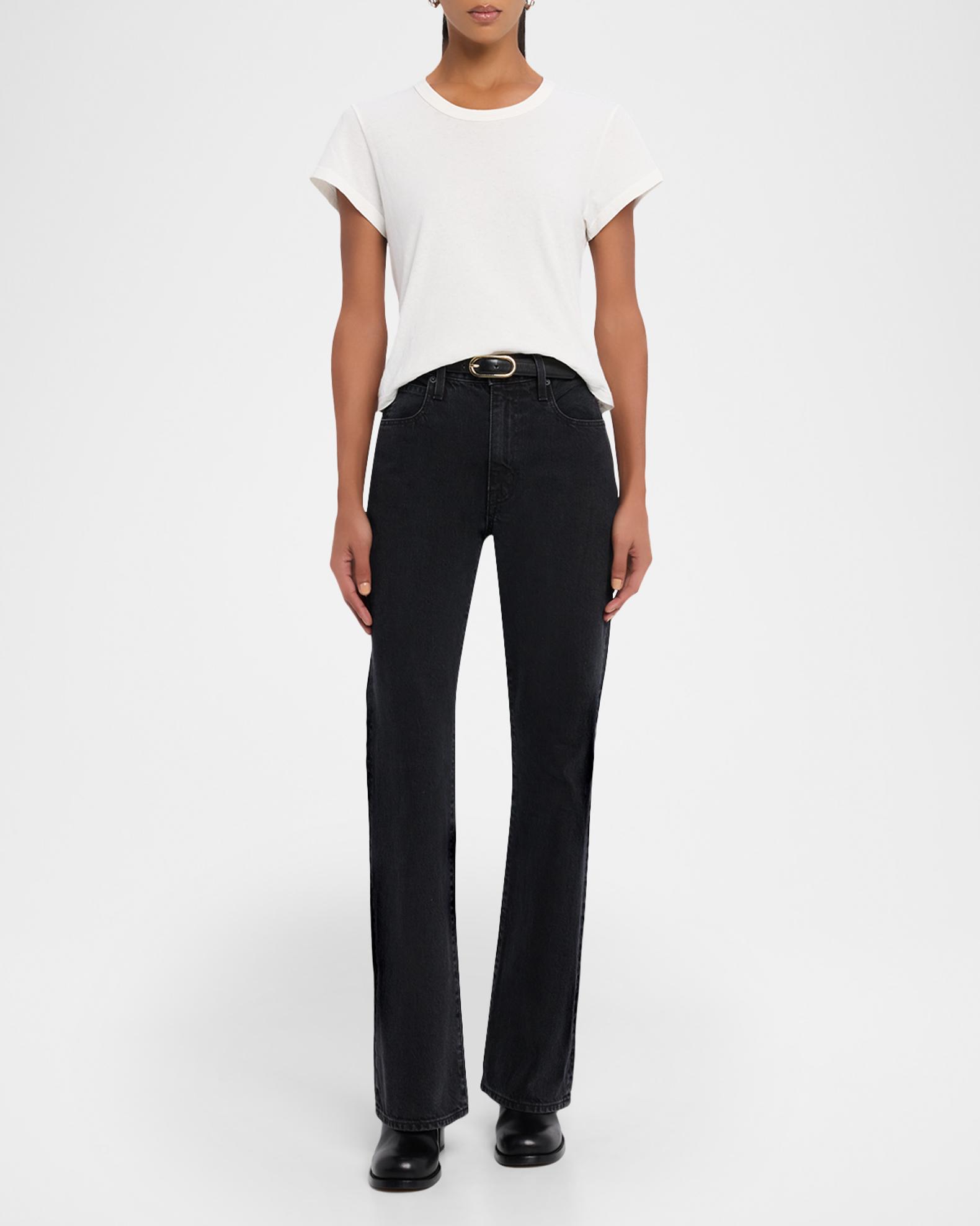 SLVRLAKE Anita High-Rise Bootcut Jeans | Neiman Marcus