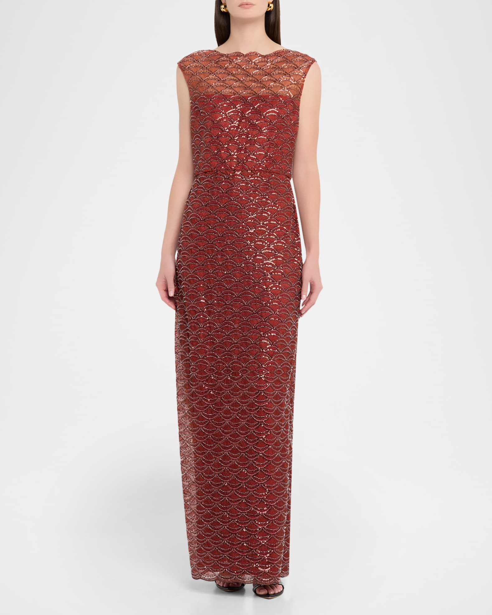 green emerald velvet dress Amazing Evening Dress Nude Color A Line Bateau Neck With Train Sleevel