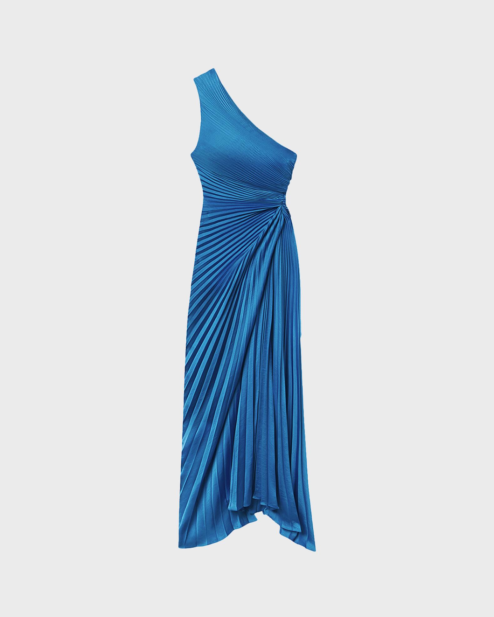 alc alejandra satin pleated dress Ready Stock! ALC Renzo Midi / Alejandra Pleated Cut Out Maxi Dress  For  Reference Store