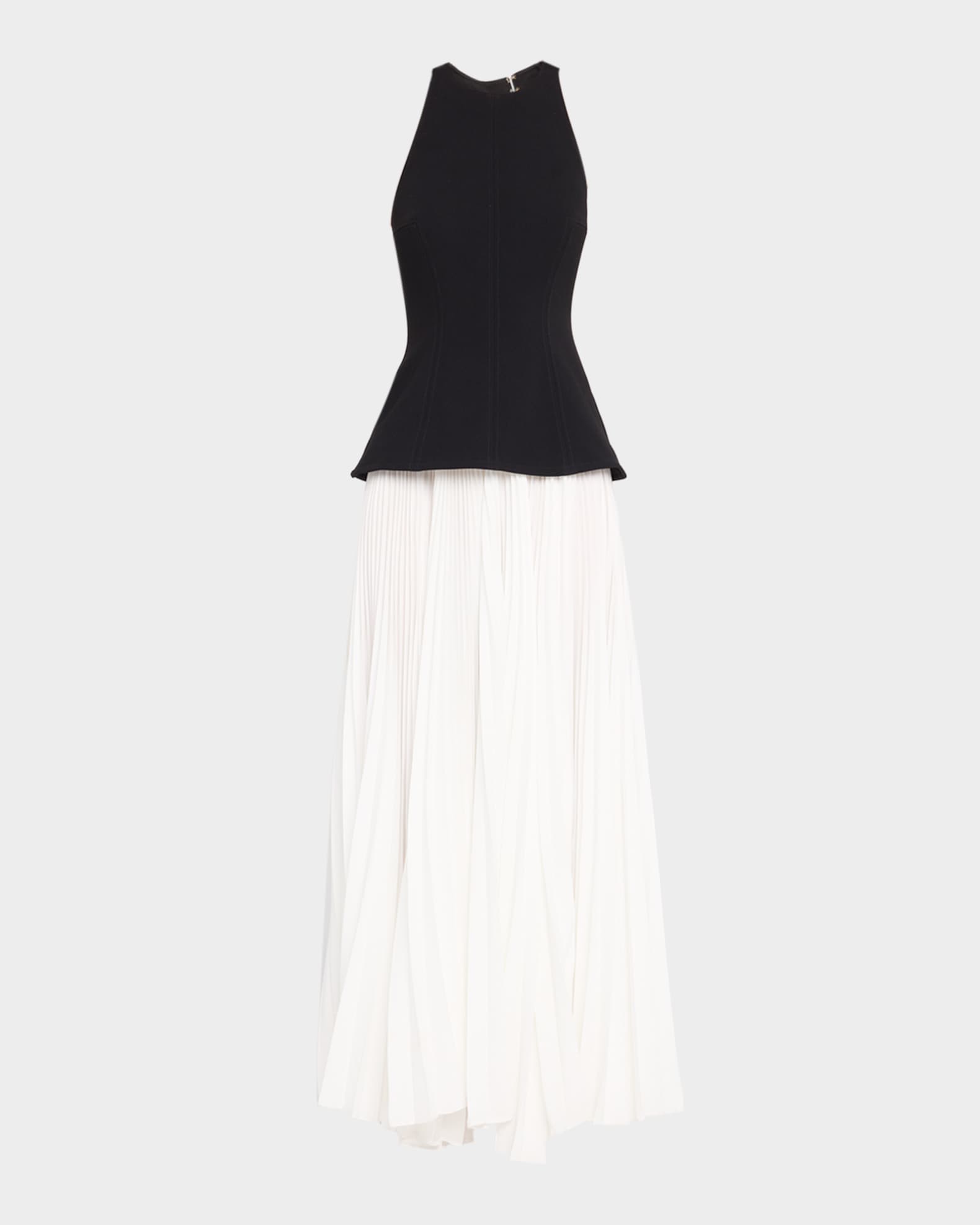 Acler Minhall Open-Back Drop-Waist Dress | Neiman Marcus