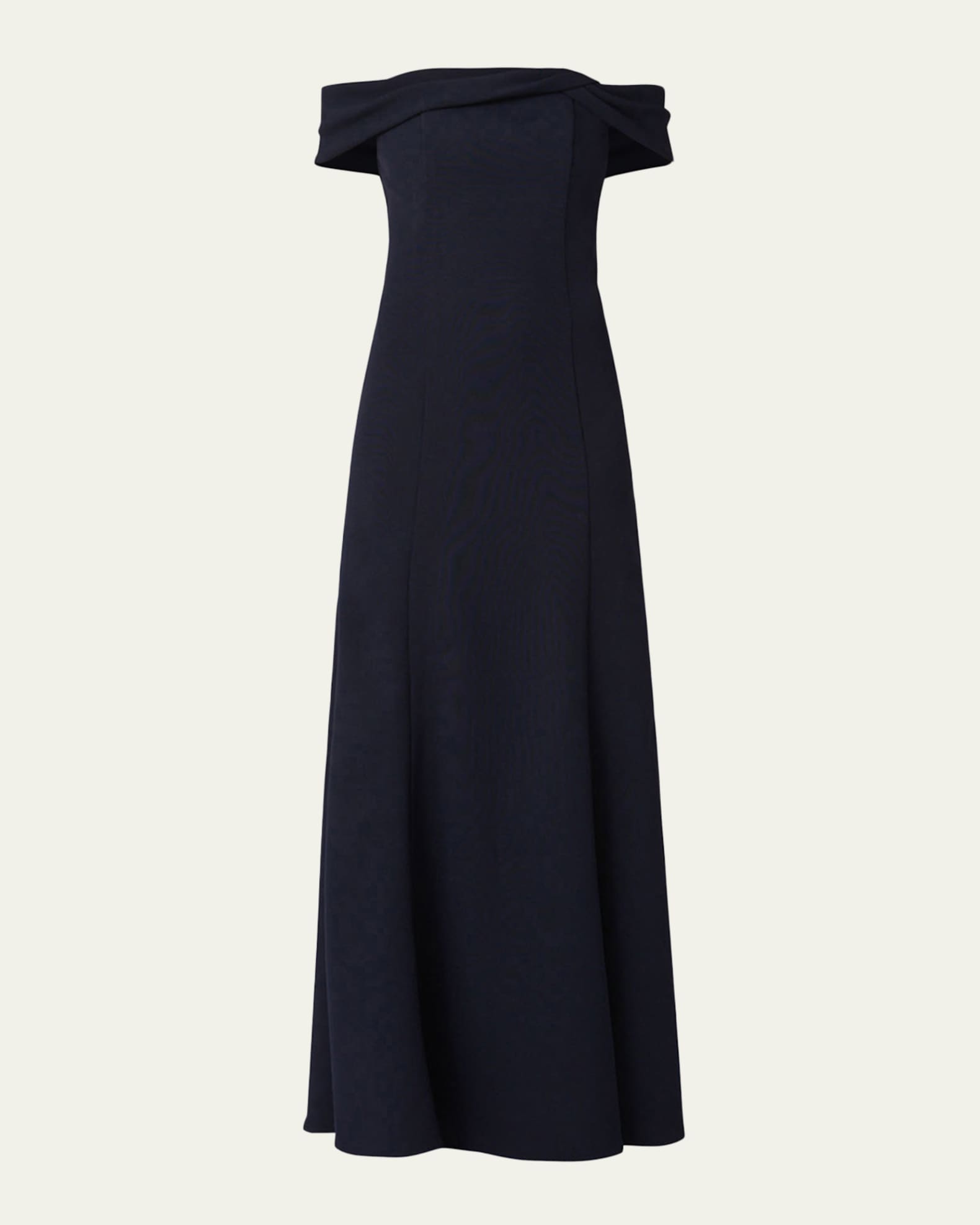 shoshanna off the shoulder dress Midnight Calder Dress