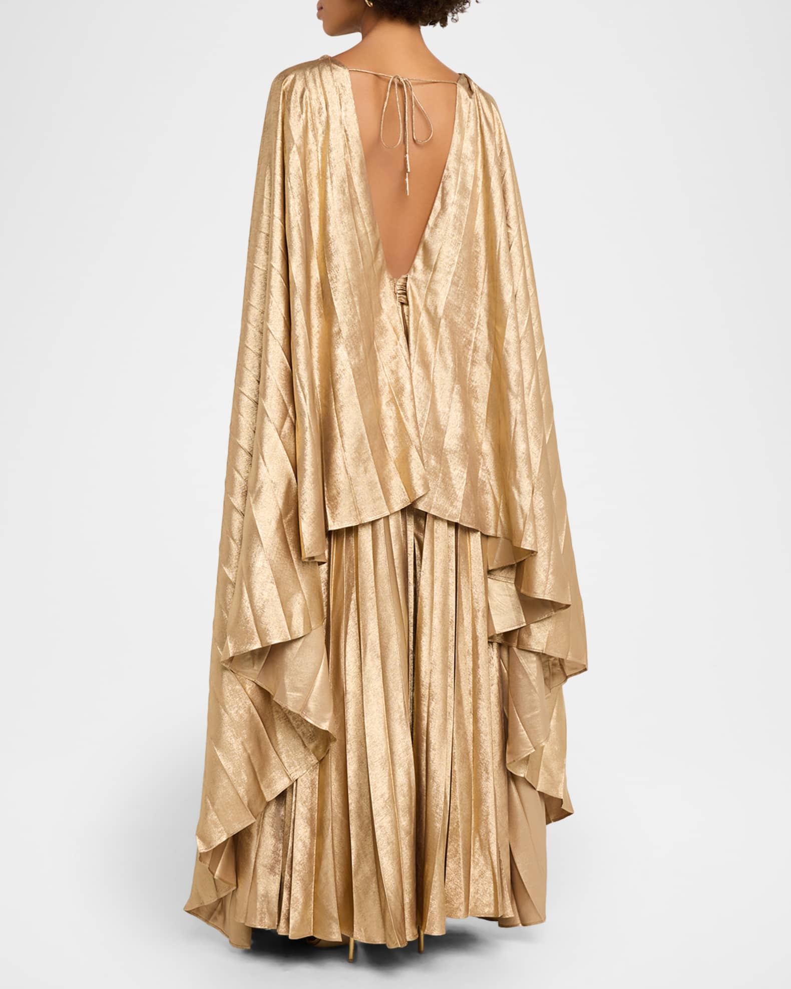 acler gold dress Acler - SUN YELLOW WOODLAKE MAXI DRESS