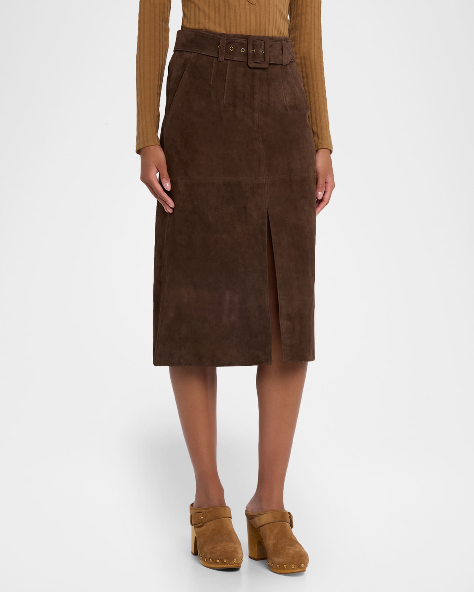 Western Wear Suede Mini Skirt Amazon HDE Women's Stretch Pencil