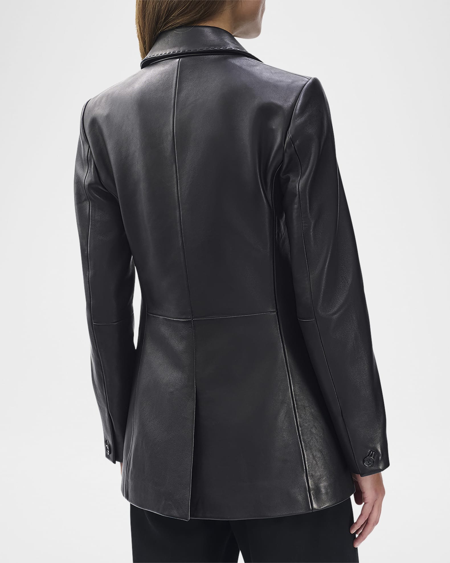Rag & Bone Ash Leather Blazer | Neiman Marcus