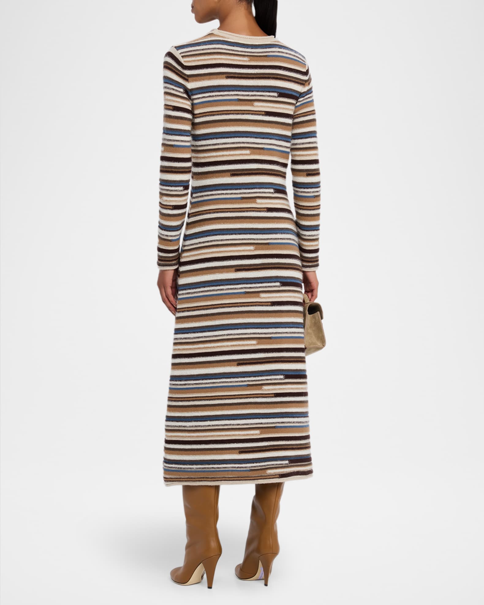 space dye knit dress Helga Howie 1970's Knit Space Dye Dress – catwalk main image 0