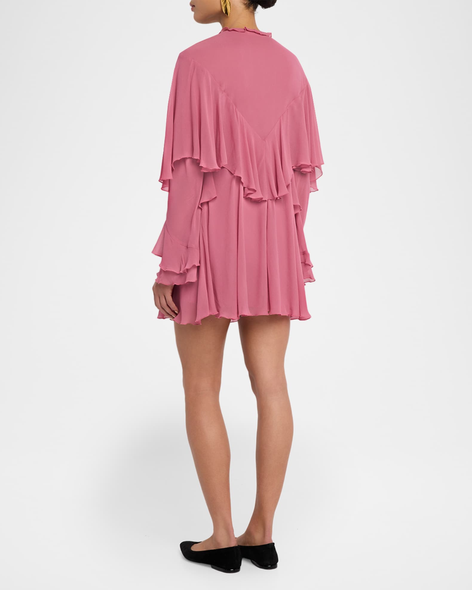 strapless open back dress Quintelle Dress in Cherry Pink main image 0