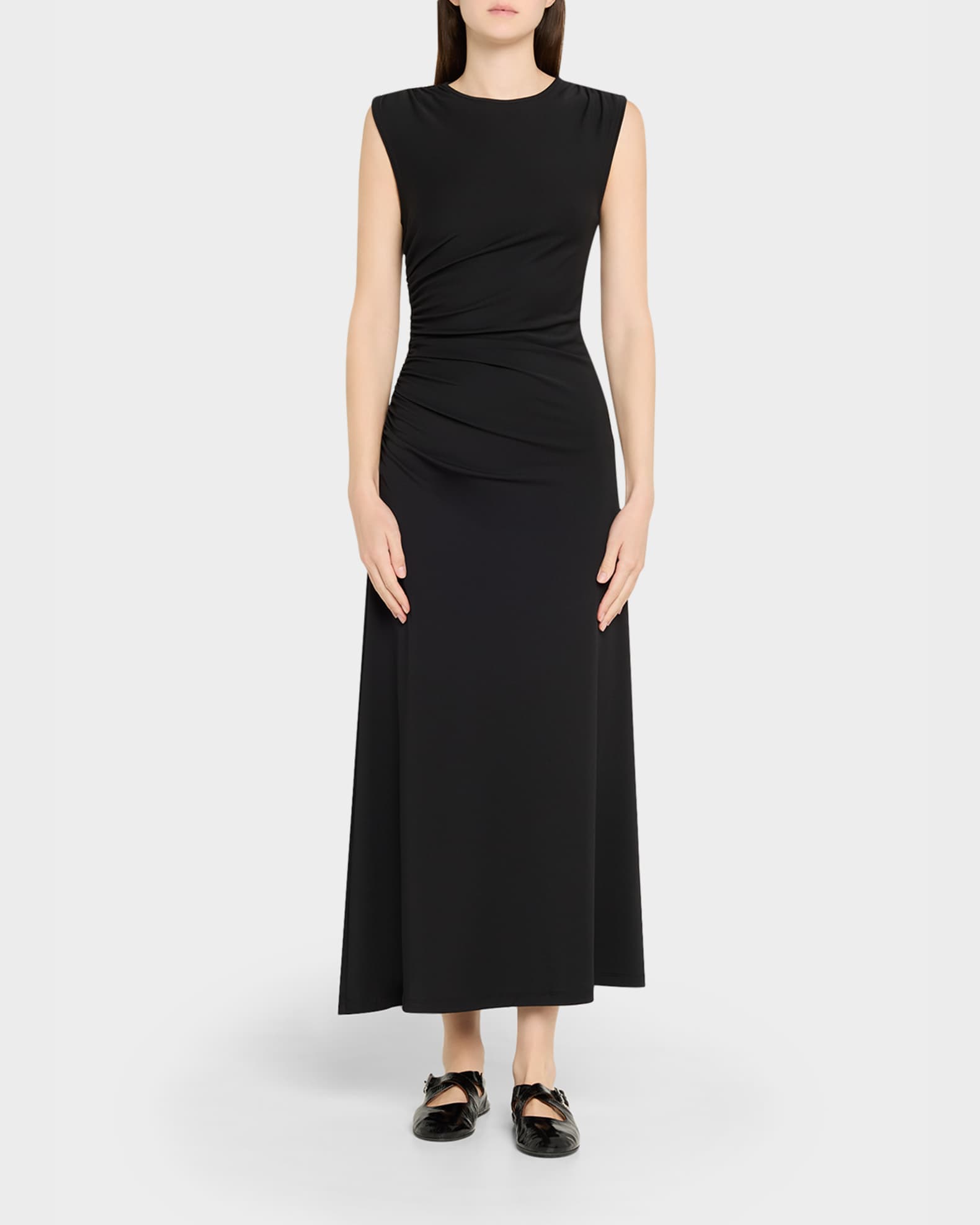 proenza schouler crepe jersey ruched dress Kerstin Dress in Crepe Jersey